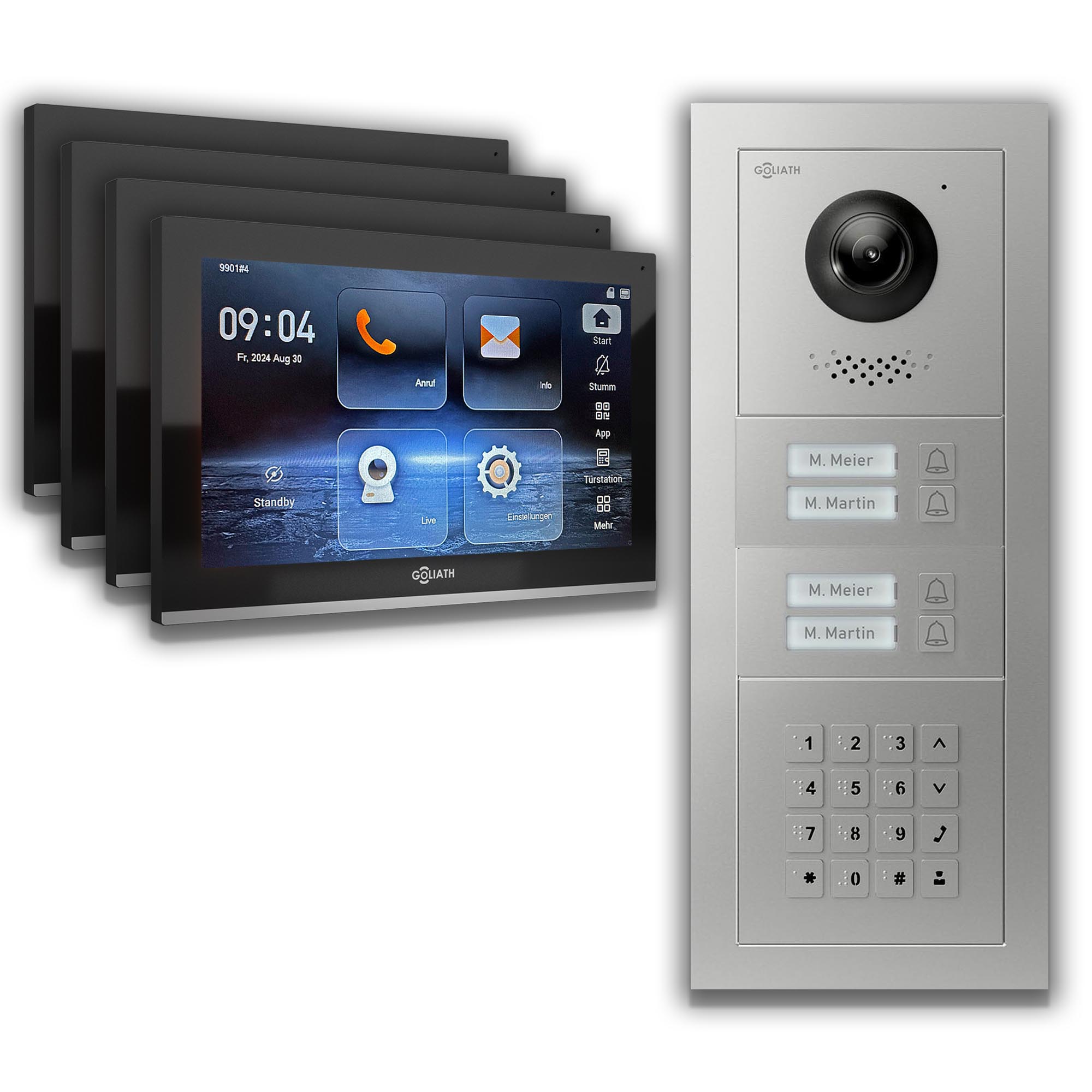 GL-IPH420.1_Video-Tuersprechanlage_Sprechanlage_Goliath_IP_Hybrid