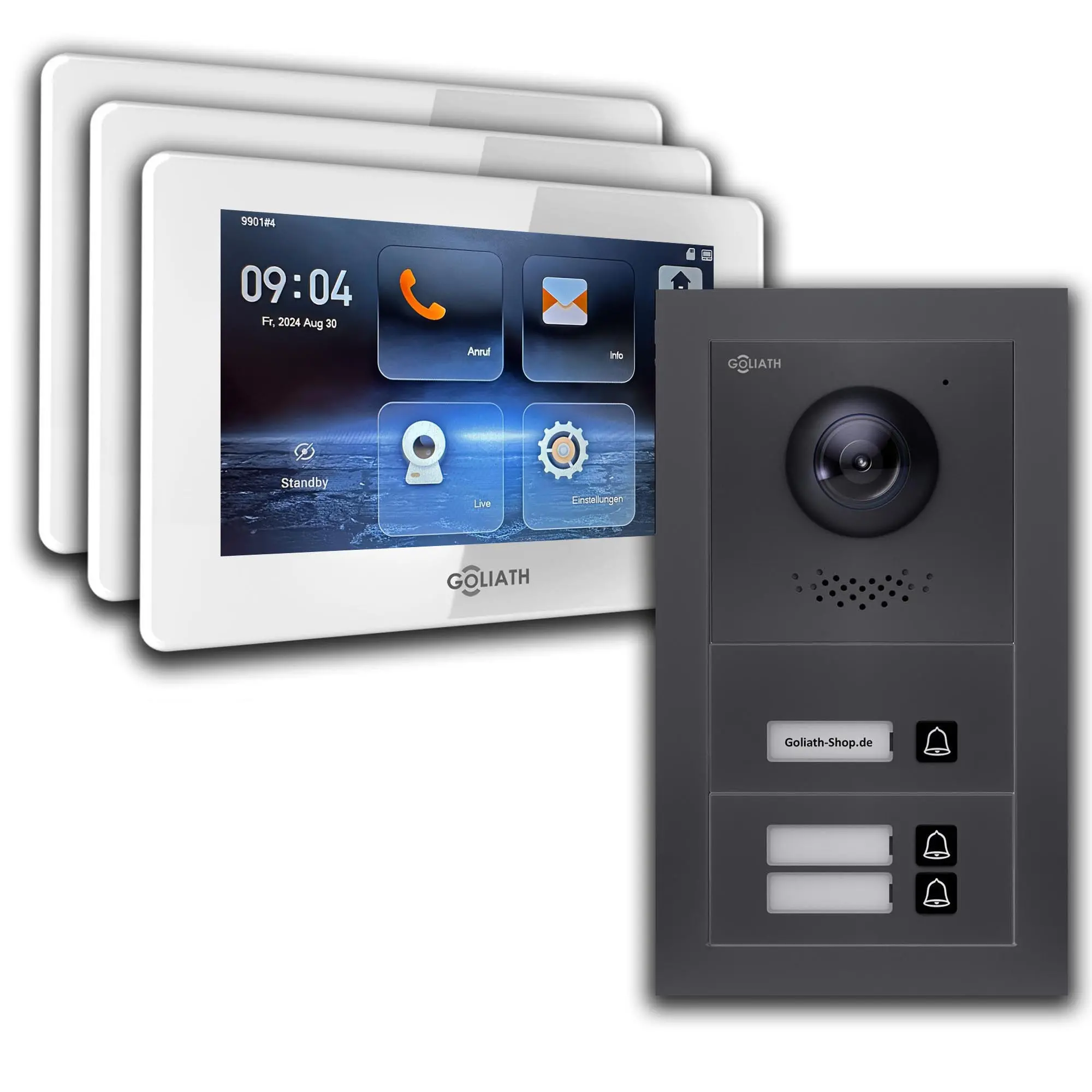 GL-IPH305A.1_Video-Tuersprechanlage_Sprechanlage_Goliath_IP_Hybrid