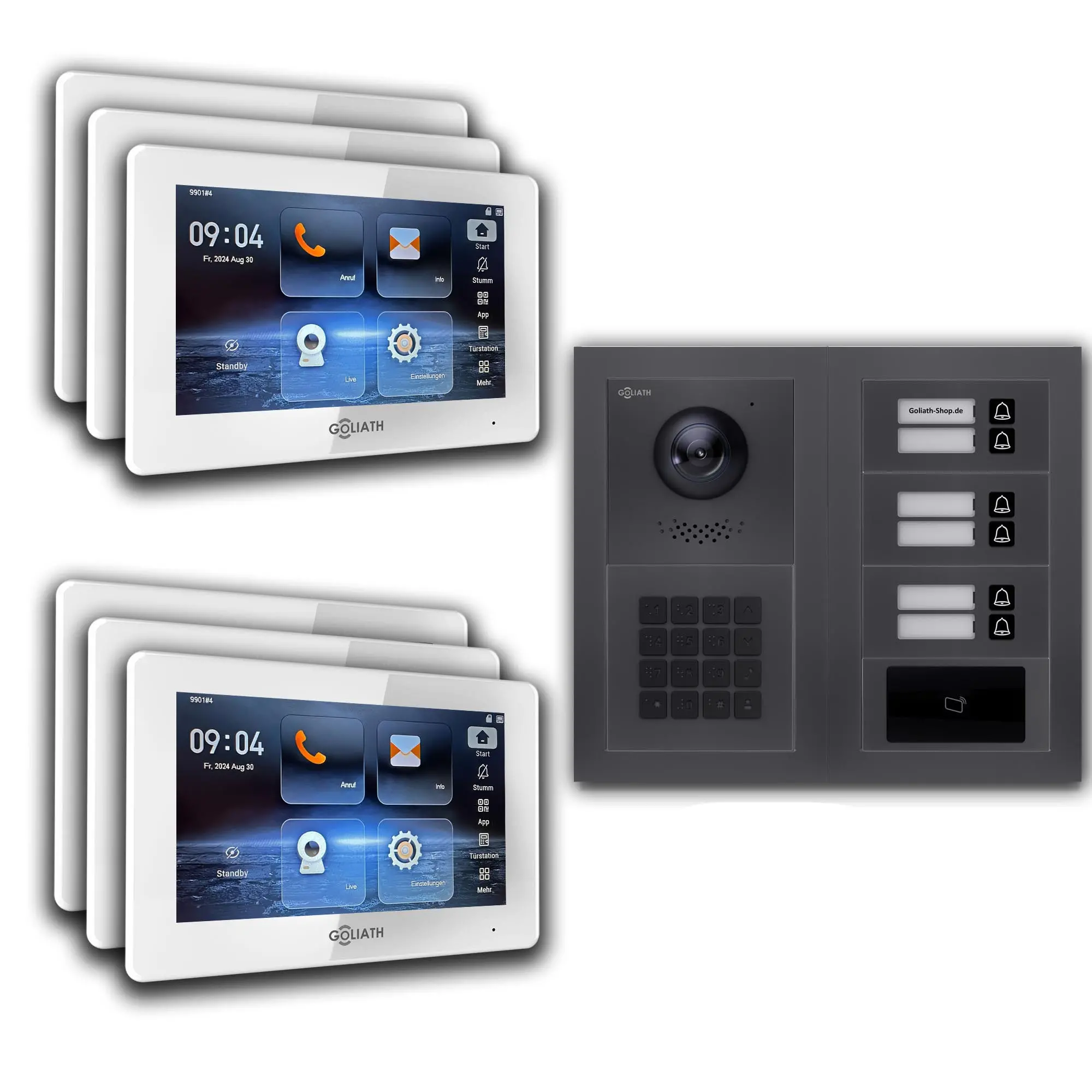 GL-IPH625A_Video-Tuersprechanlage_Sprechanlage_Goliath_IP_Hybrid