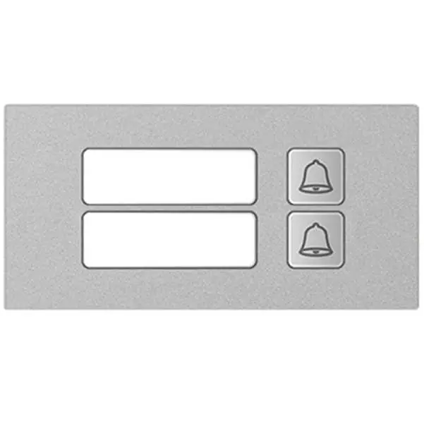 Goliath_Hybrid_2er_klingel_modul_Silber