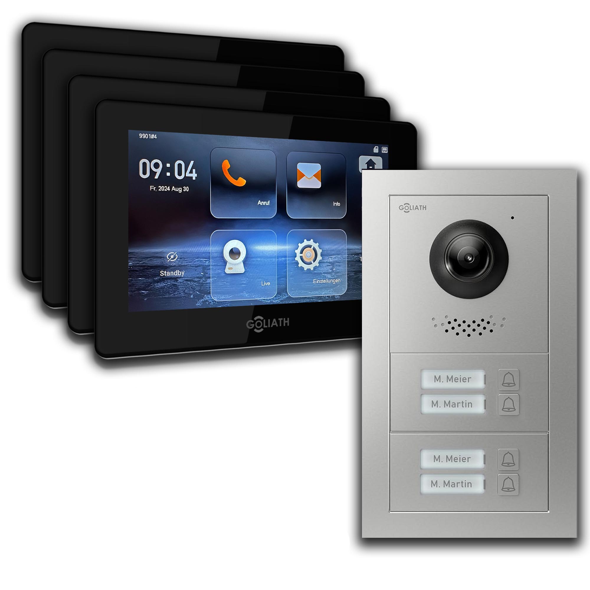 GL-IPH405.1_Video-Tuersprechanlage_Sprechanlage_Goliath_IP_Hybrid
