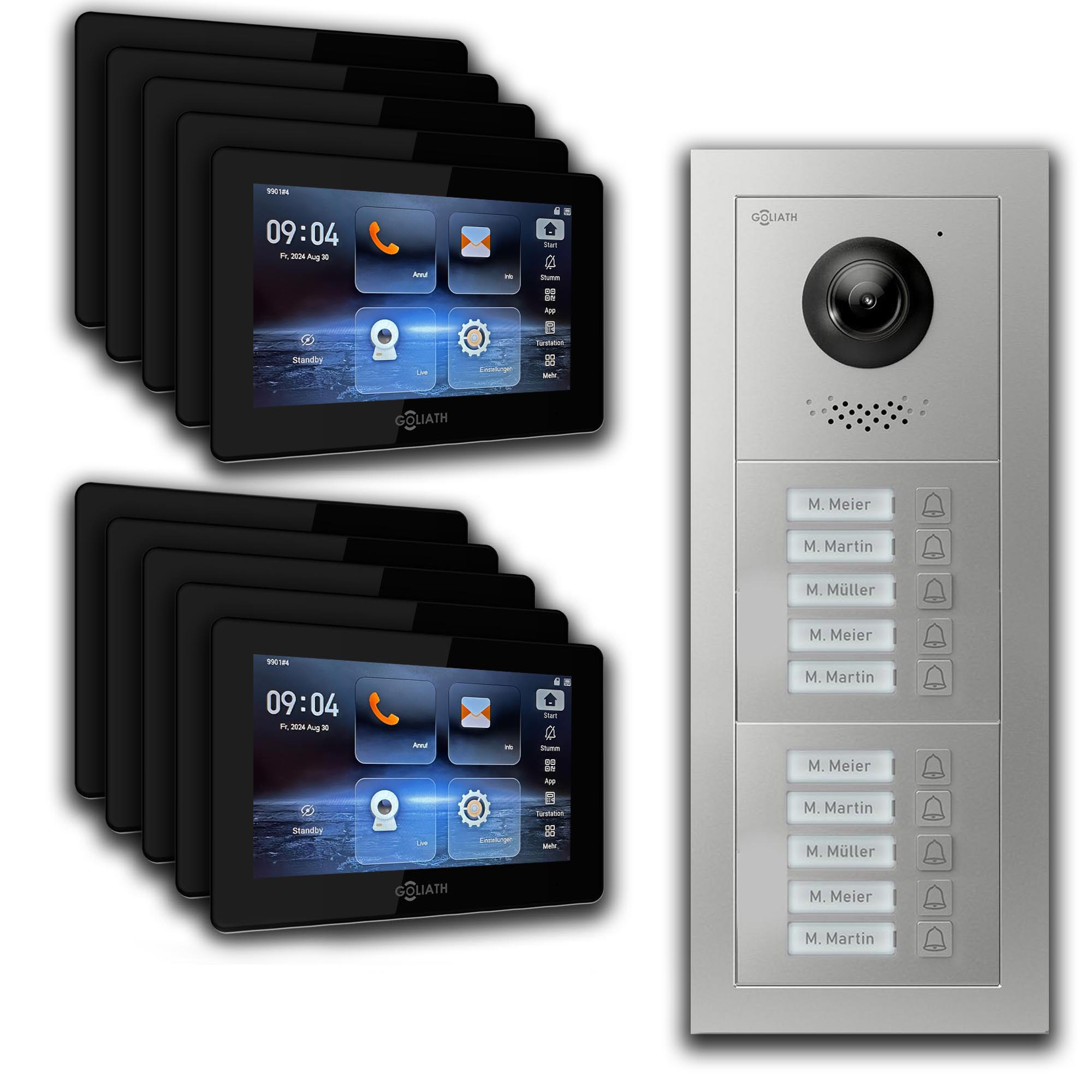 GL-IPH1005.1_Video-Tuersprechanlage_Sprechanlage_Goliath_IP_Hybrid
