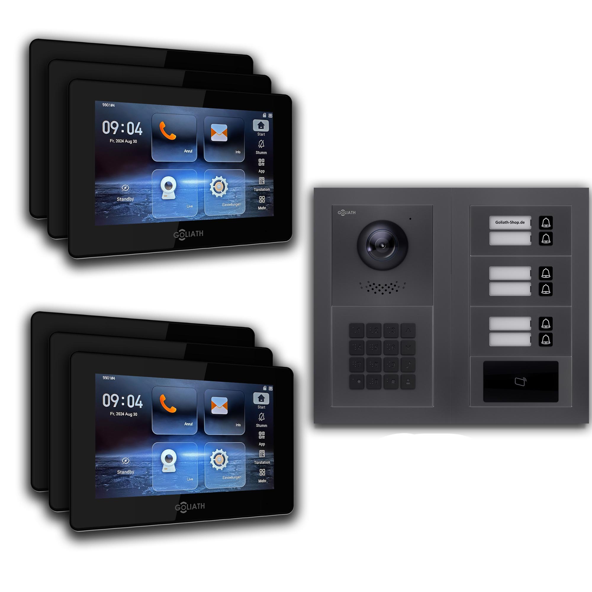 GL-IPH625A.1_Video-Tuersprechanlage_Sprechanlage_Goliath_IP_Hybrid