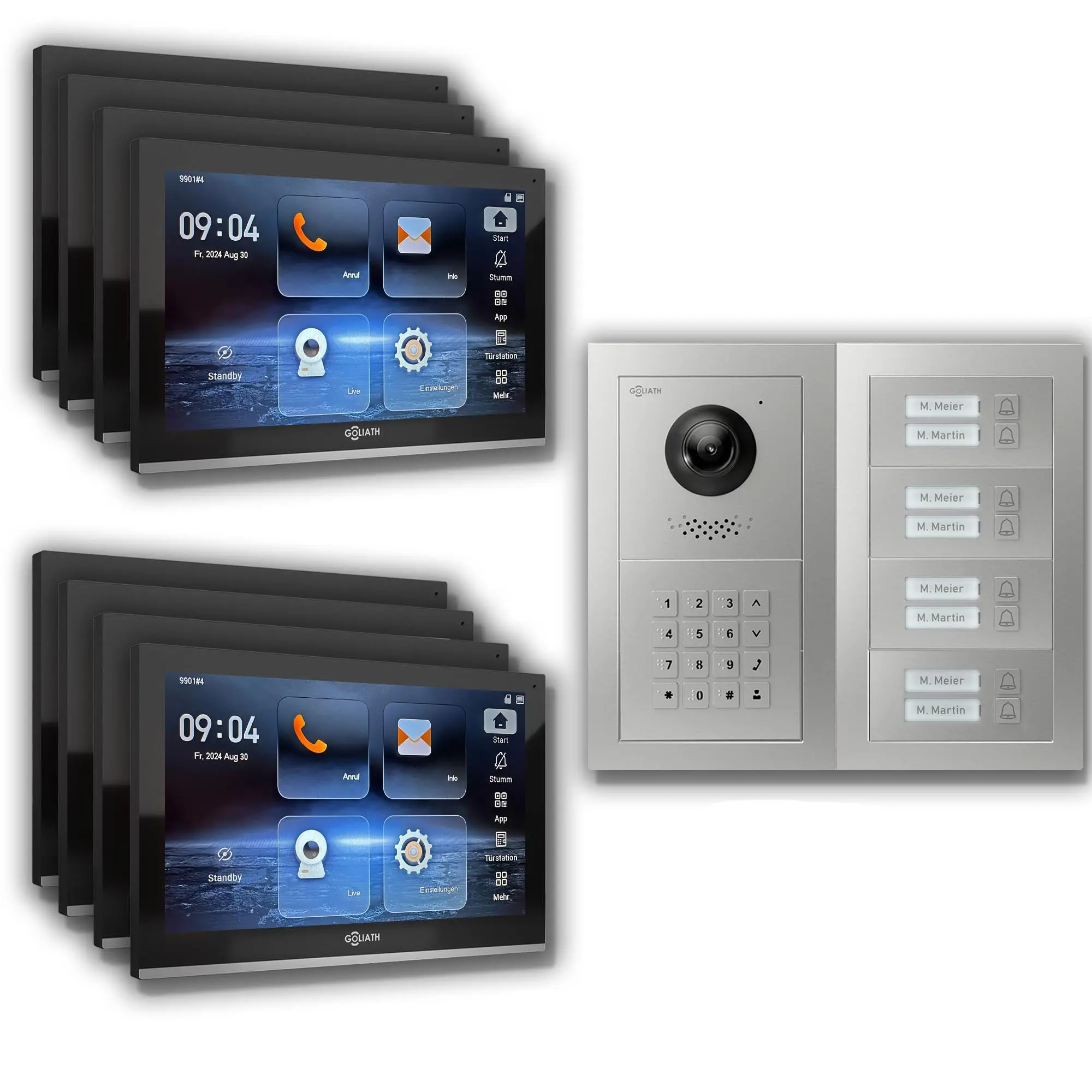 GL-IPH820.1_Video-Tuersprechanlage_Sprechanlage_Goliath_IP_Hybrid