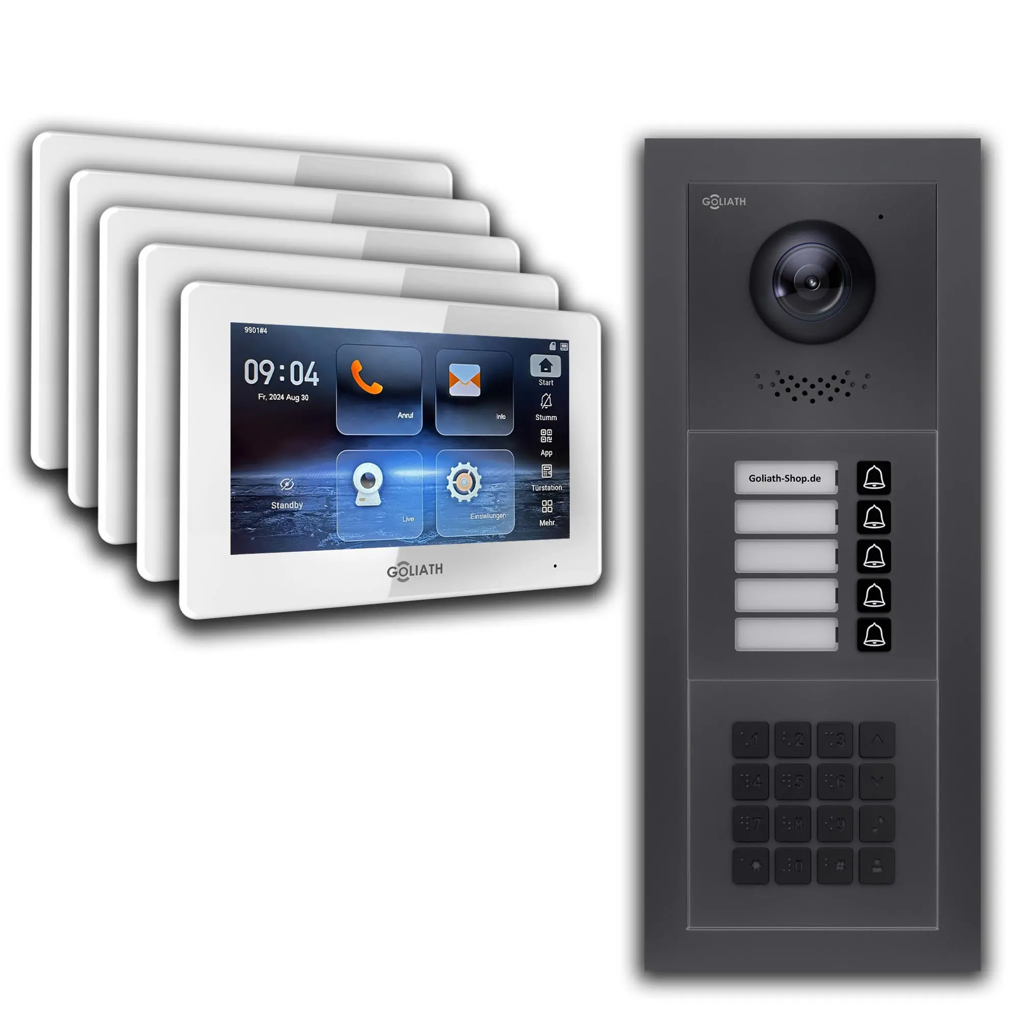 GL-IPH525A_Video-Tuersprechanlage_Sprechanlage_Goliath_IP_Hybrid