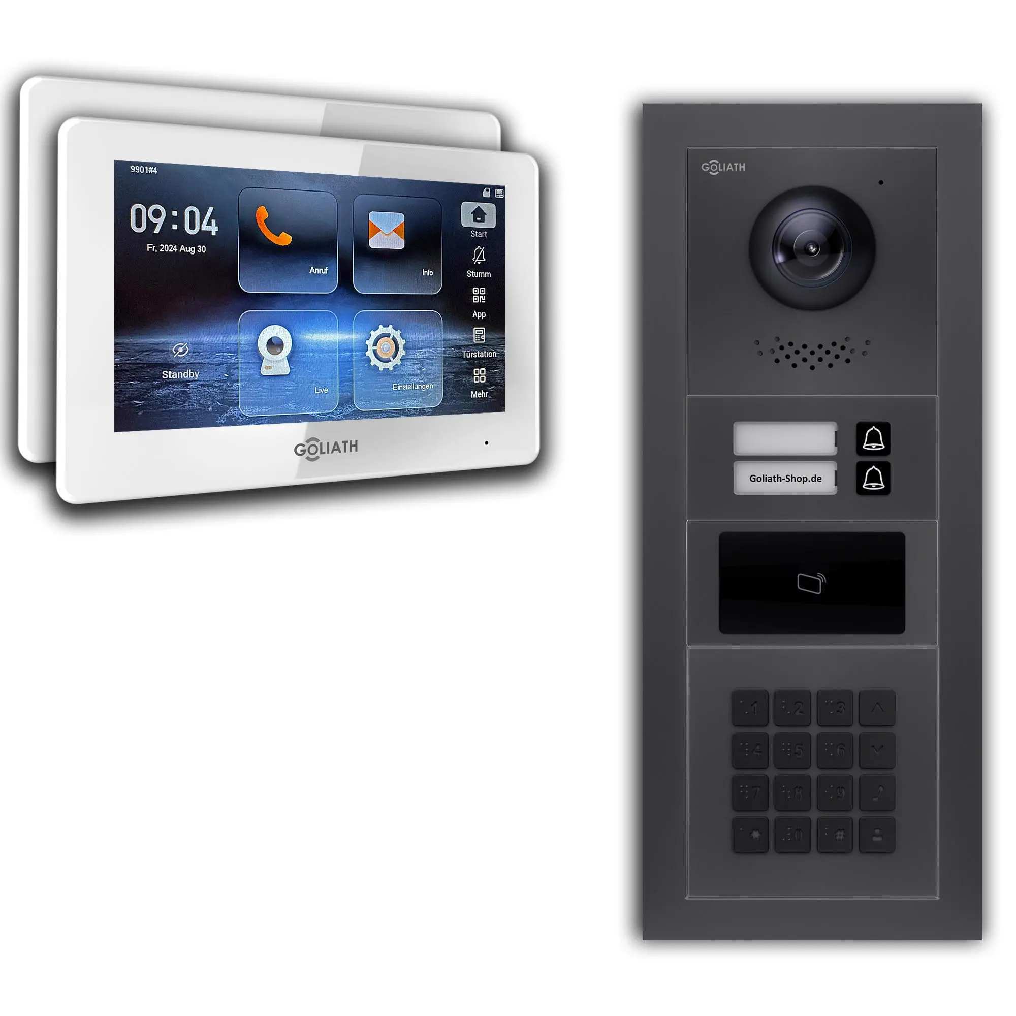 GL-IPH255A_Video-Tuersprechanlage_Sprechanlage_Goliath_IP_Hybrid