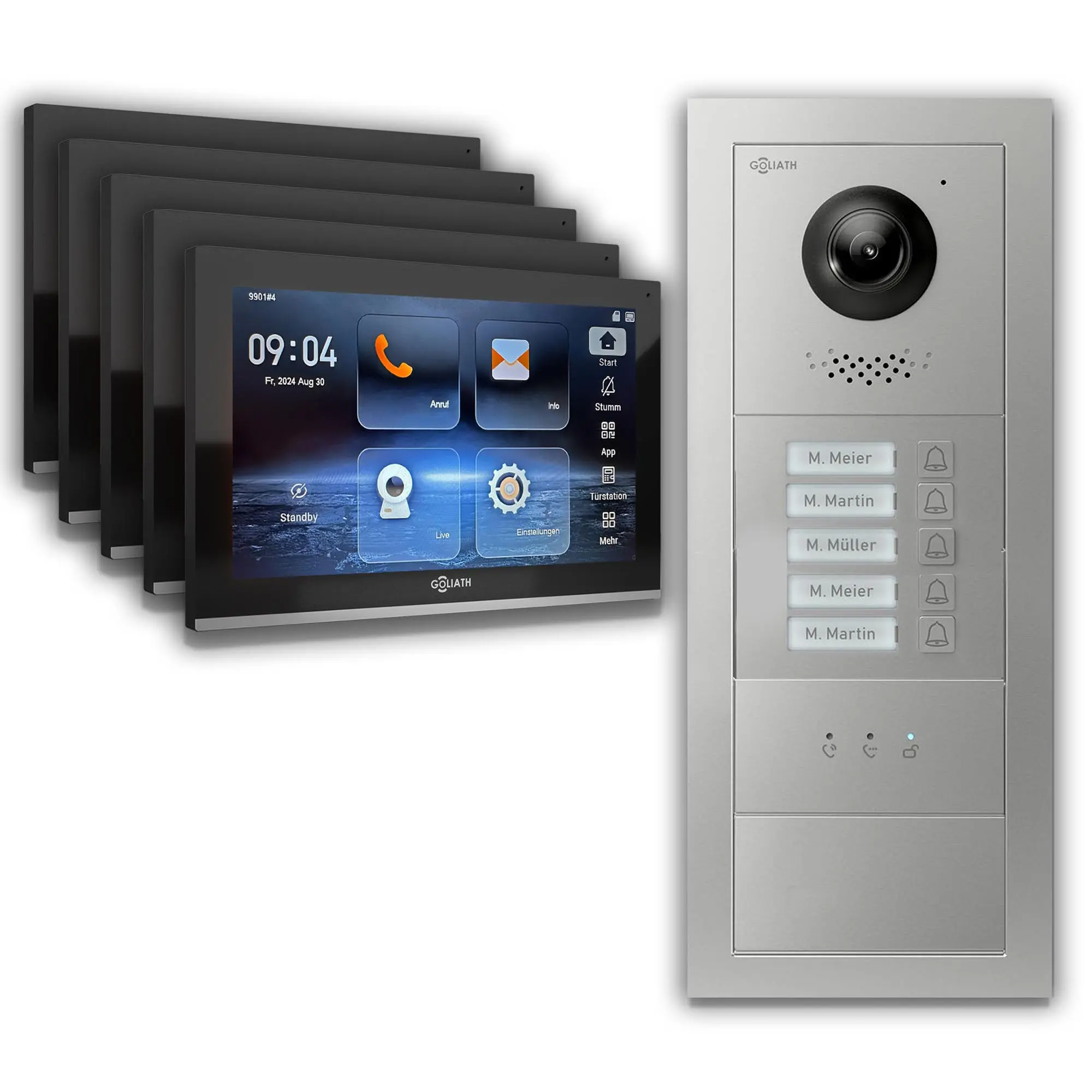 GL-IPH540.1_Video-Tuersprechanlage_Sprechanlage_Goliath_IP_Hybrid