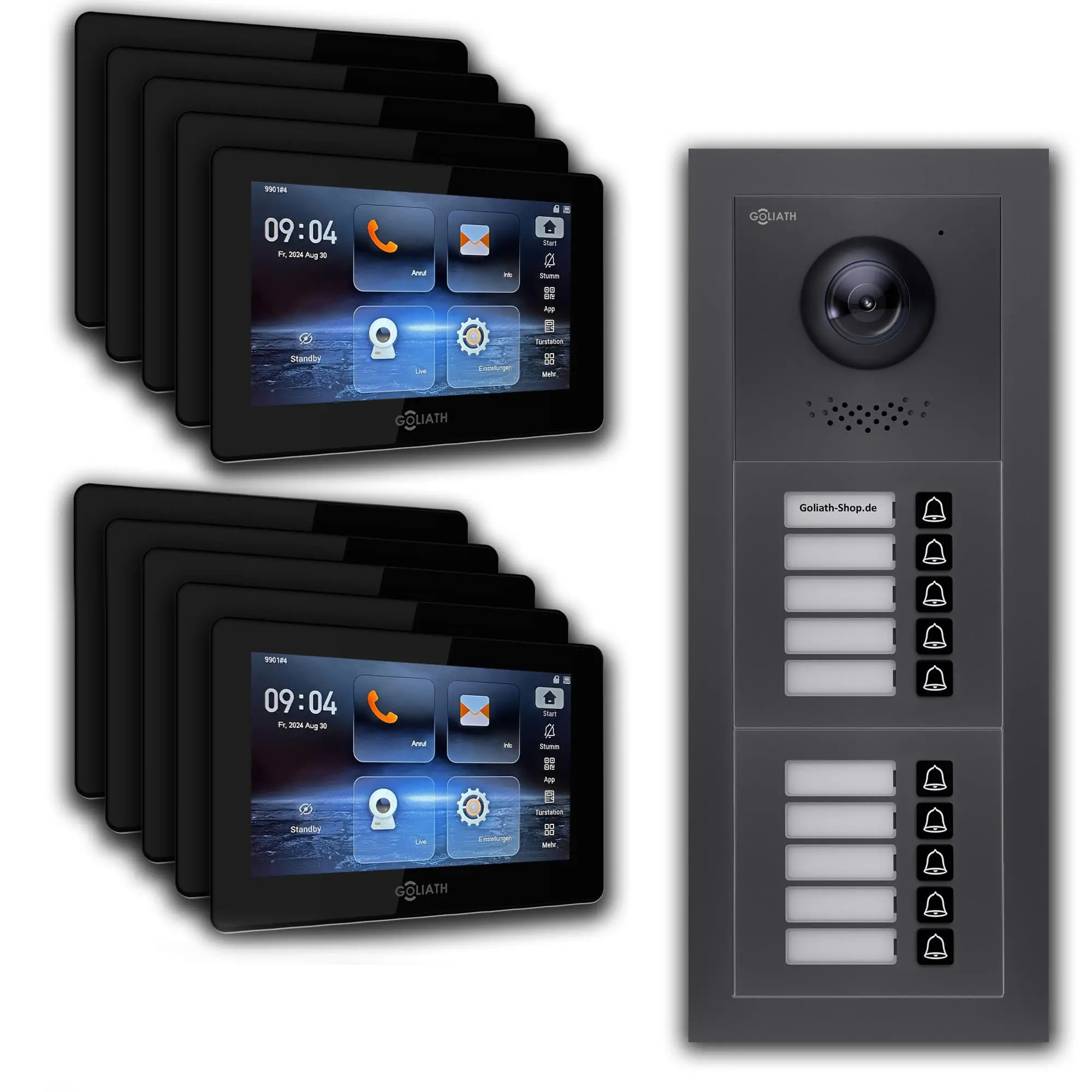 GL-IPH1005A.1_Video-Tuersprechanlage_Sprechanlage_Goliath_IP_Hybrid