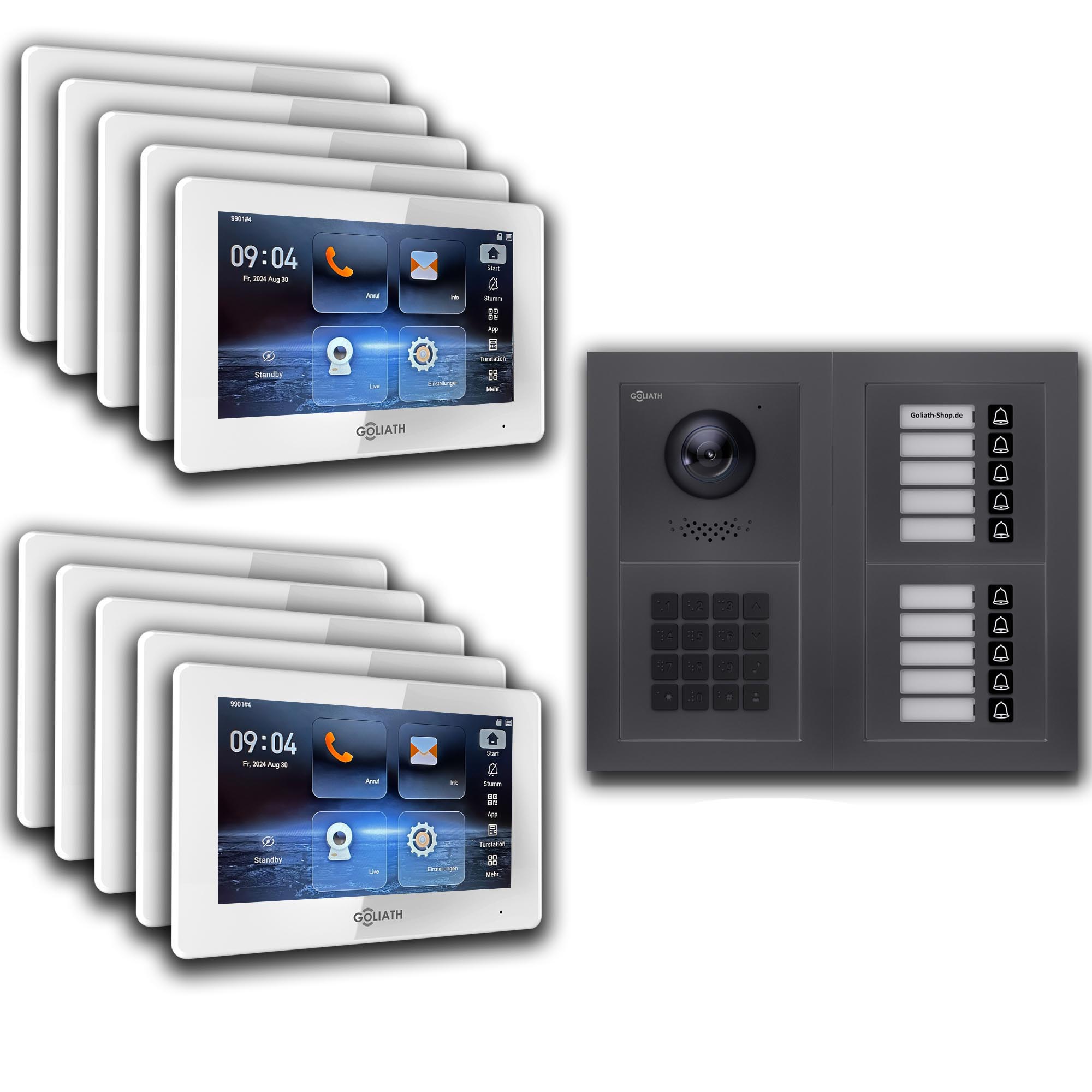 GL-IPH1025A_Video-Tuersprechanlage_Sprechanlage_Goliath_IP_Hybrid