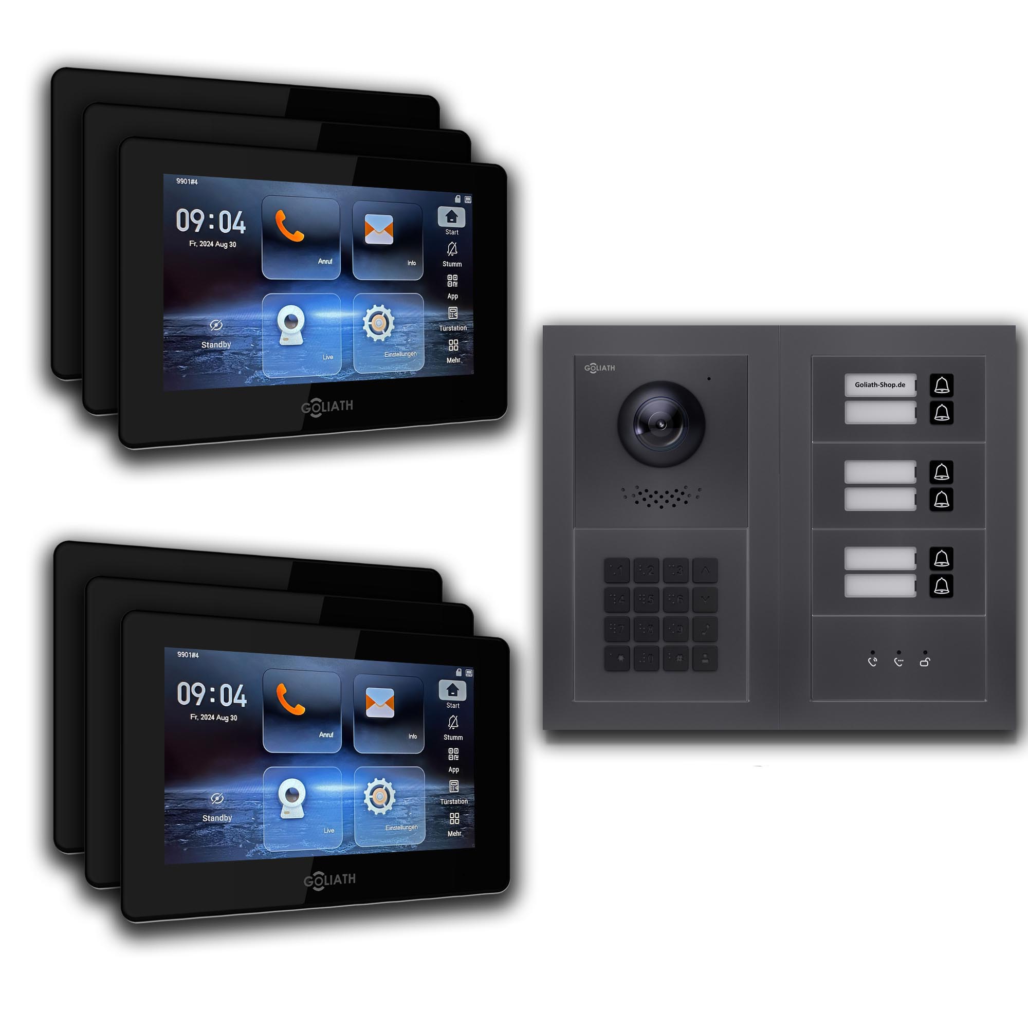 GL-IPH635A.1_Video-Tuersprechanlage_Sprechanlage_Goliath_IP_Hybrid