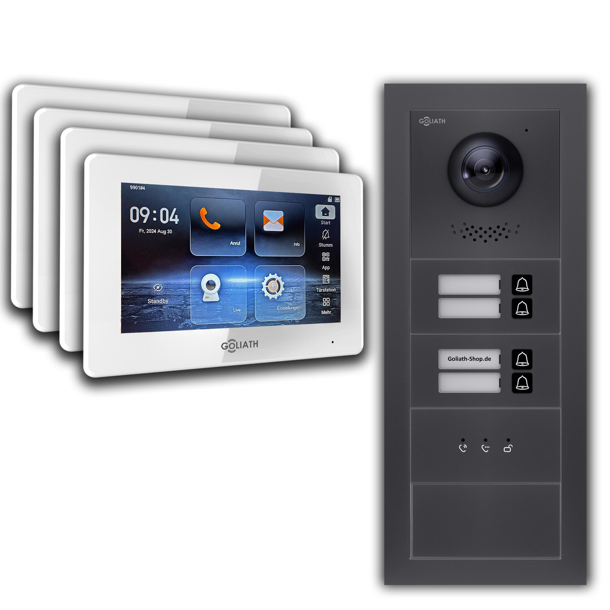 GL-IPH445A_Video-Tuersprechanlage_Sprechanlage_Goliath_IP_Hybrid