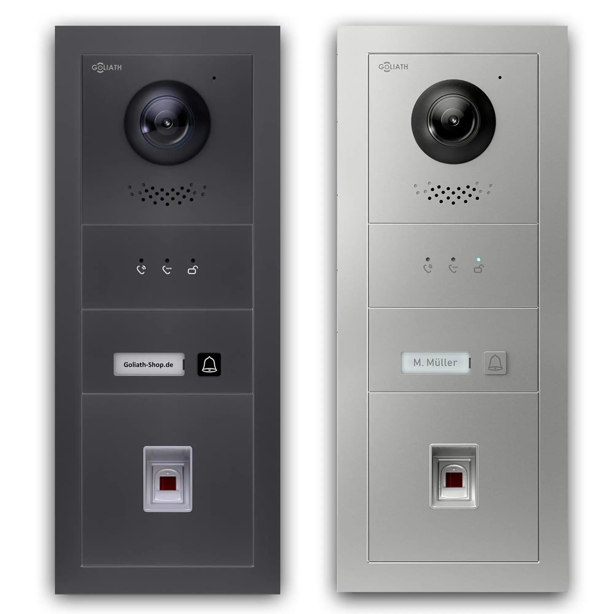 Goliath_tuerklingel_mit-kamera-Aussenstation_Feedbackmodul_fingerprint_1-Familienhaus