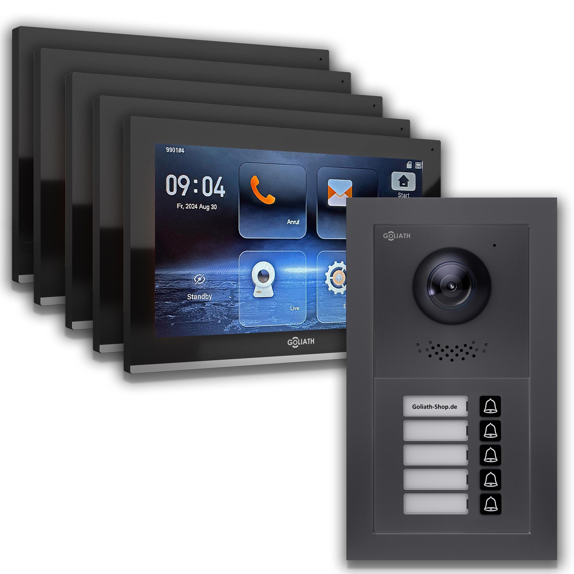 GL-IPH500A.1_Video-Tuersprechanlage_Sprechanlage_Goliath_IP_Hybrid