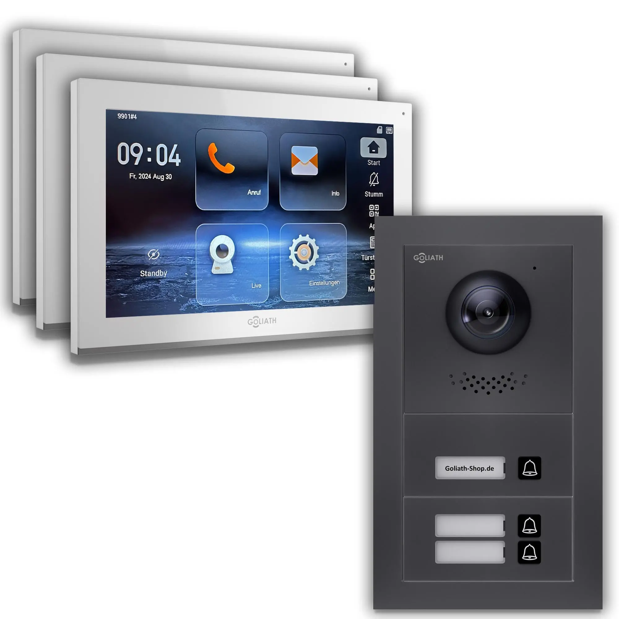 GL-IPH300A_Video-Tuersprechanlage_Sprechanlage_Goliath_IP_Hybrid