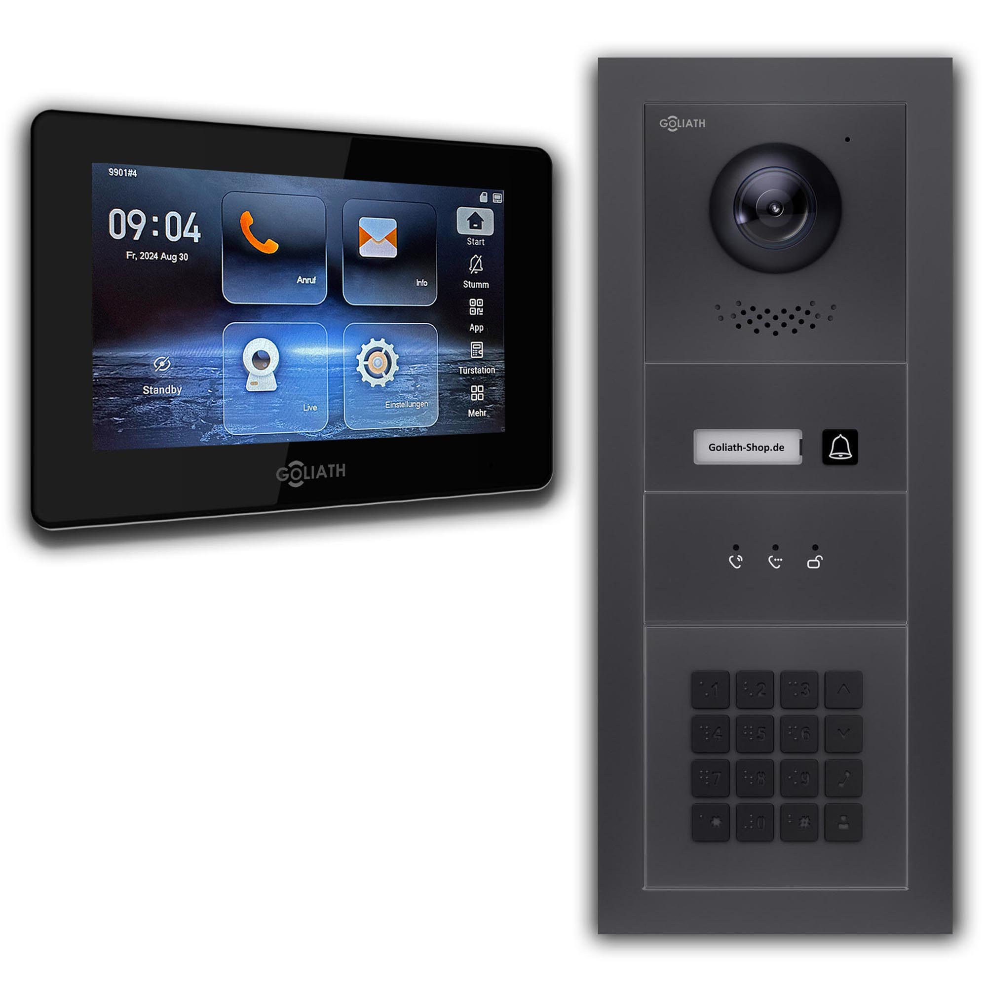 GL-IPH125A.1_Video-Tuersprechanlage_Sprechanlage_Goliath_IP_Hybrid