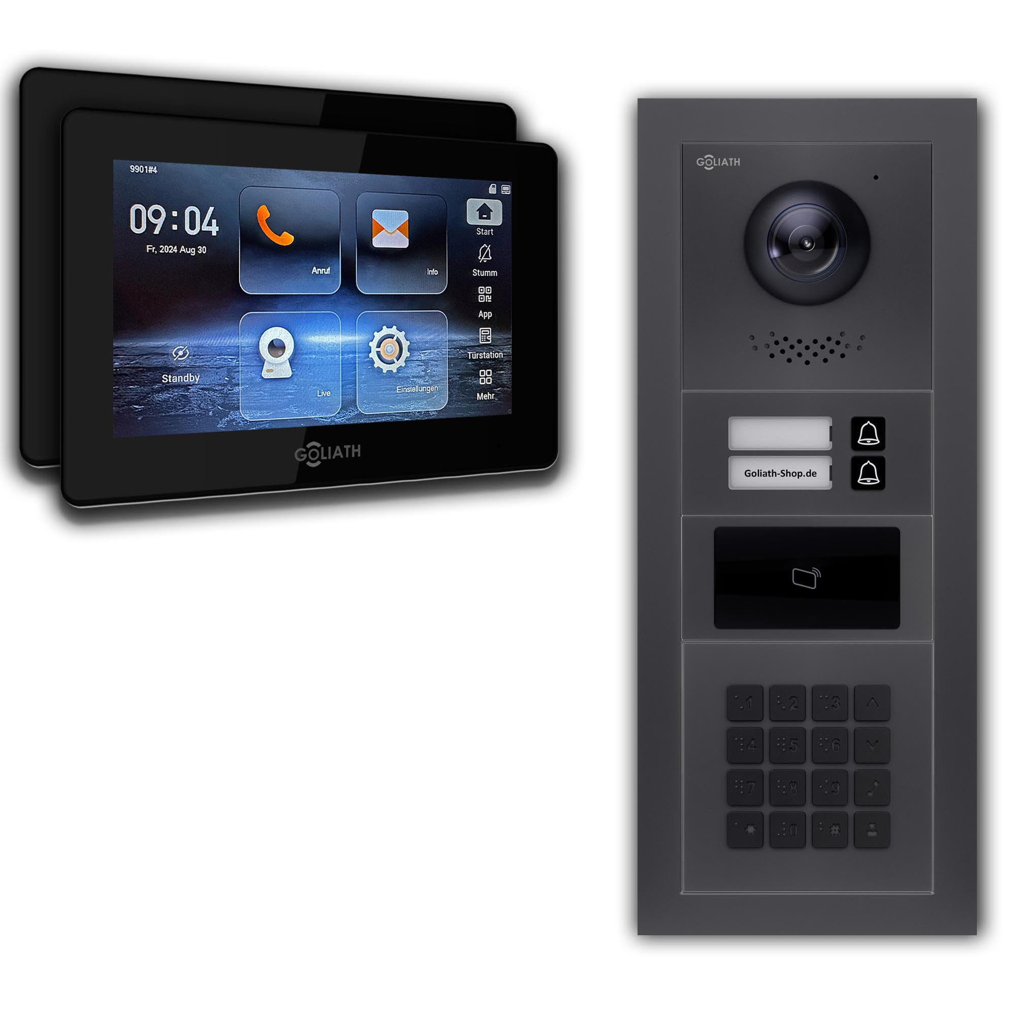 GL-IPH255A.1_Video-Tuersprechanlage_Sprechanlage_Goliath_IP_Hybrid