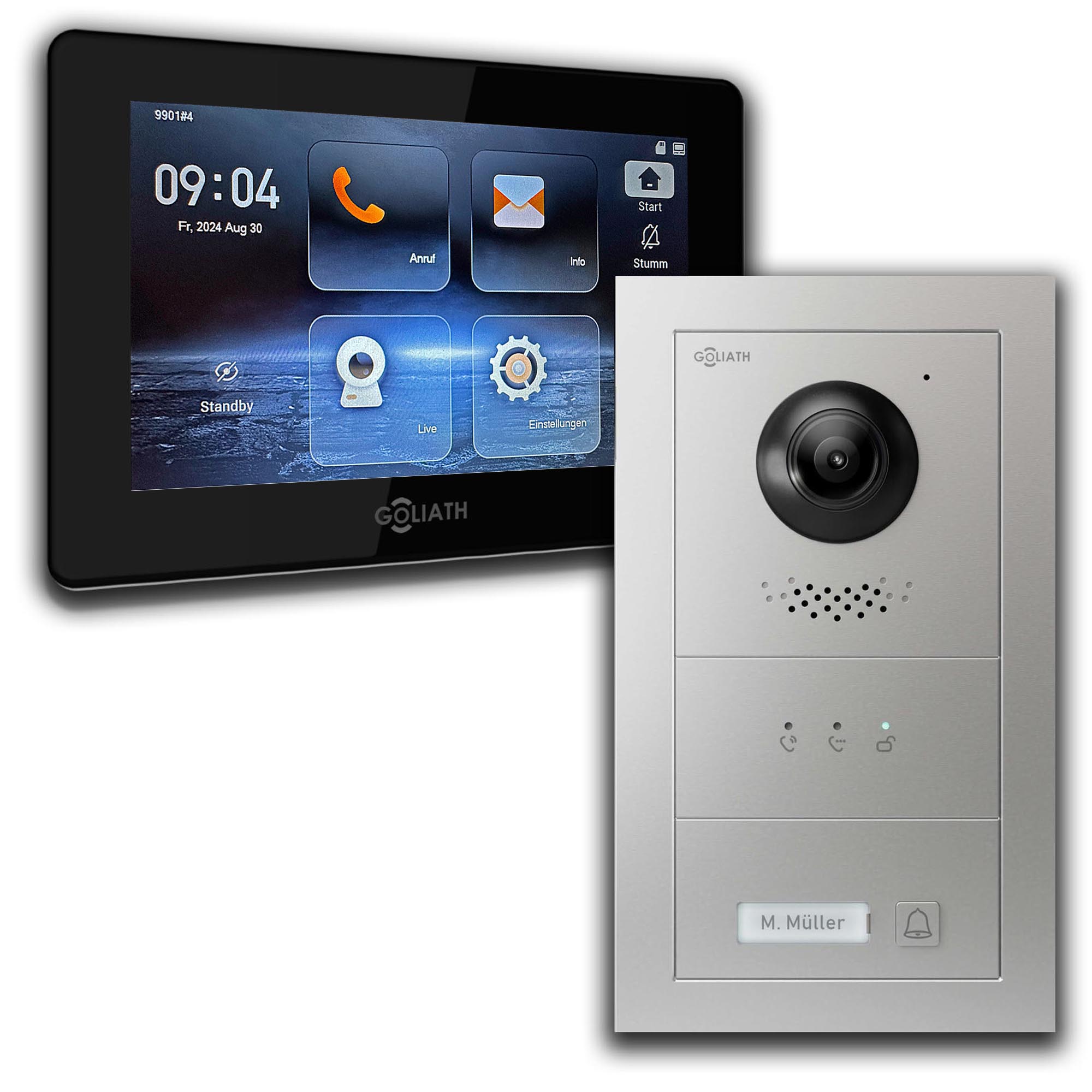 GL-IPH105.1_Video-Tuersprechanlage_Sprechanlage_Goliath_IP_Hybrid