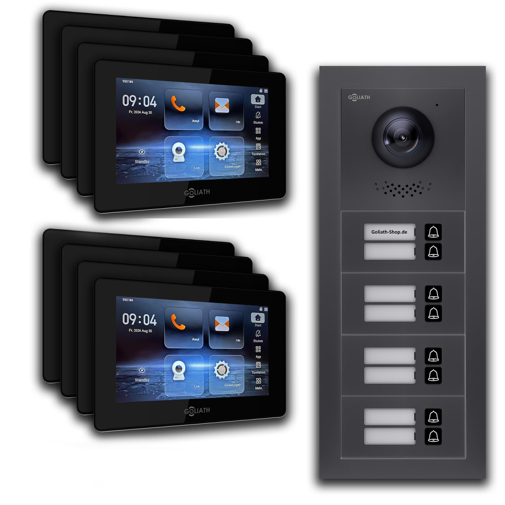 GL-IPH805A.1_Video-Tuersprechanlage_Sprechanlage_Goliath_IP_Hybrid