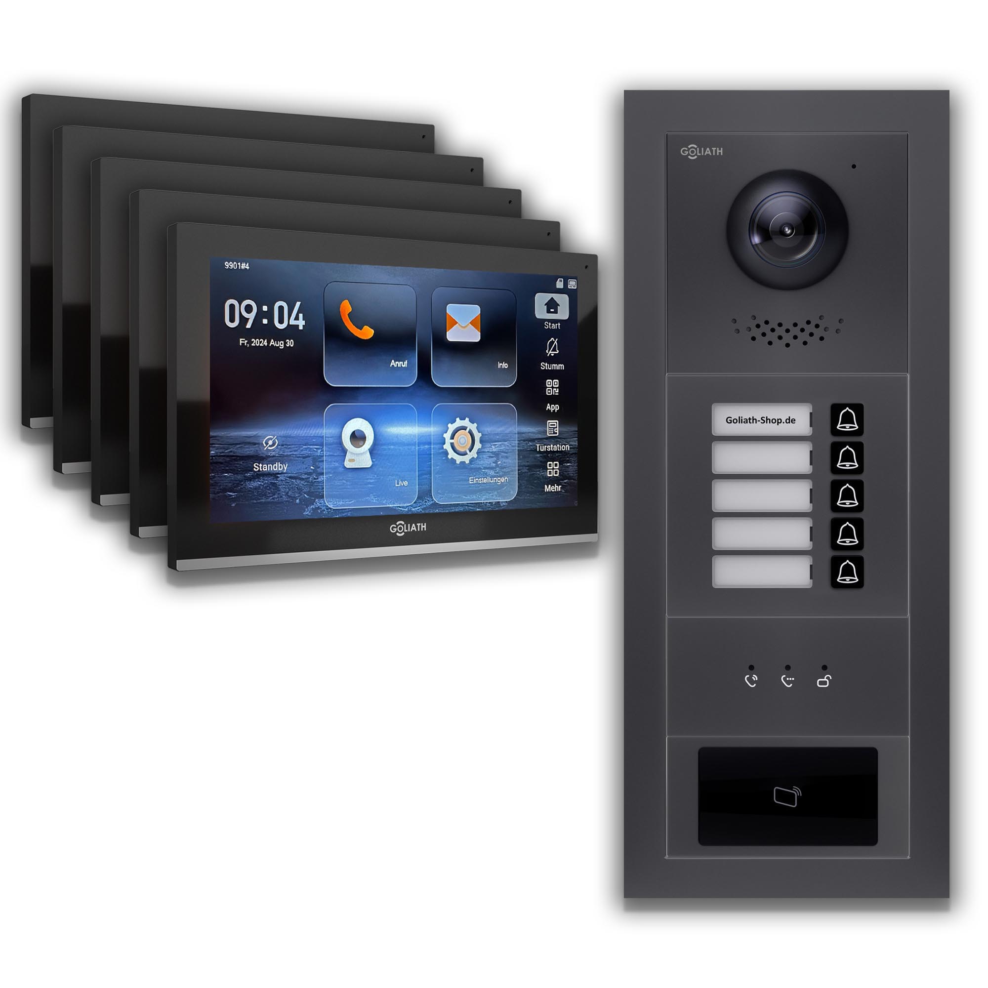 GL-IPH510A.1_Video-Tuersprechanlage_Sprechanlage_Goliath_IP_Hybrid