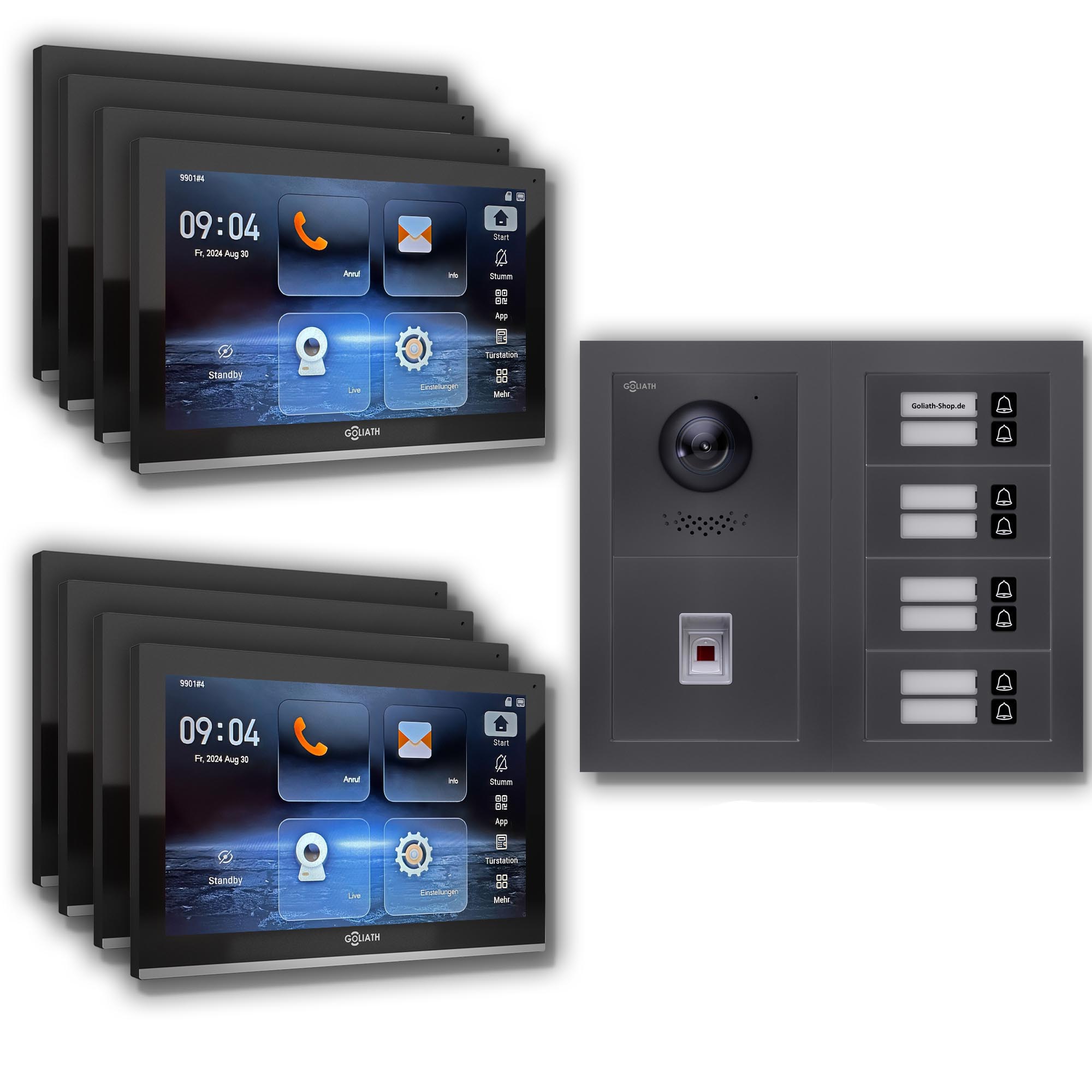 GL-IPH830A.1_Video-Tuersprechanlage_Sprechanlage_Goliath_IP_Hybrid