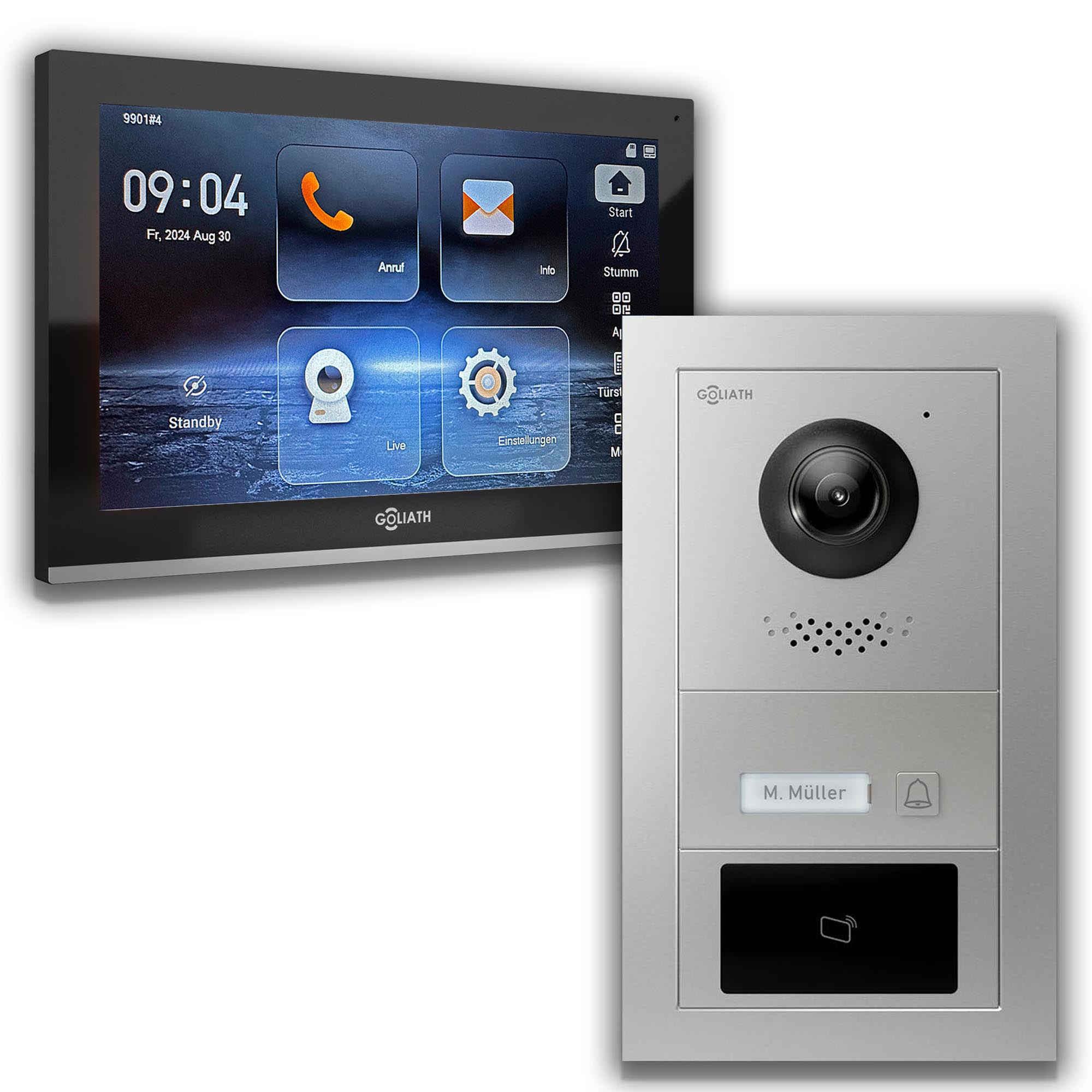 GL-IPH110.1_Video-Tuersprechanlage_Sprechanlage_Goliath_IP_Hybrid