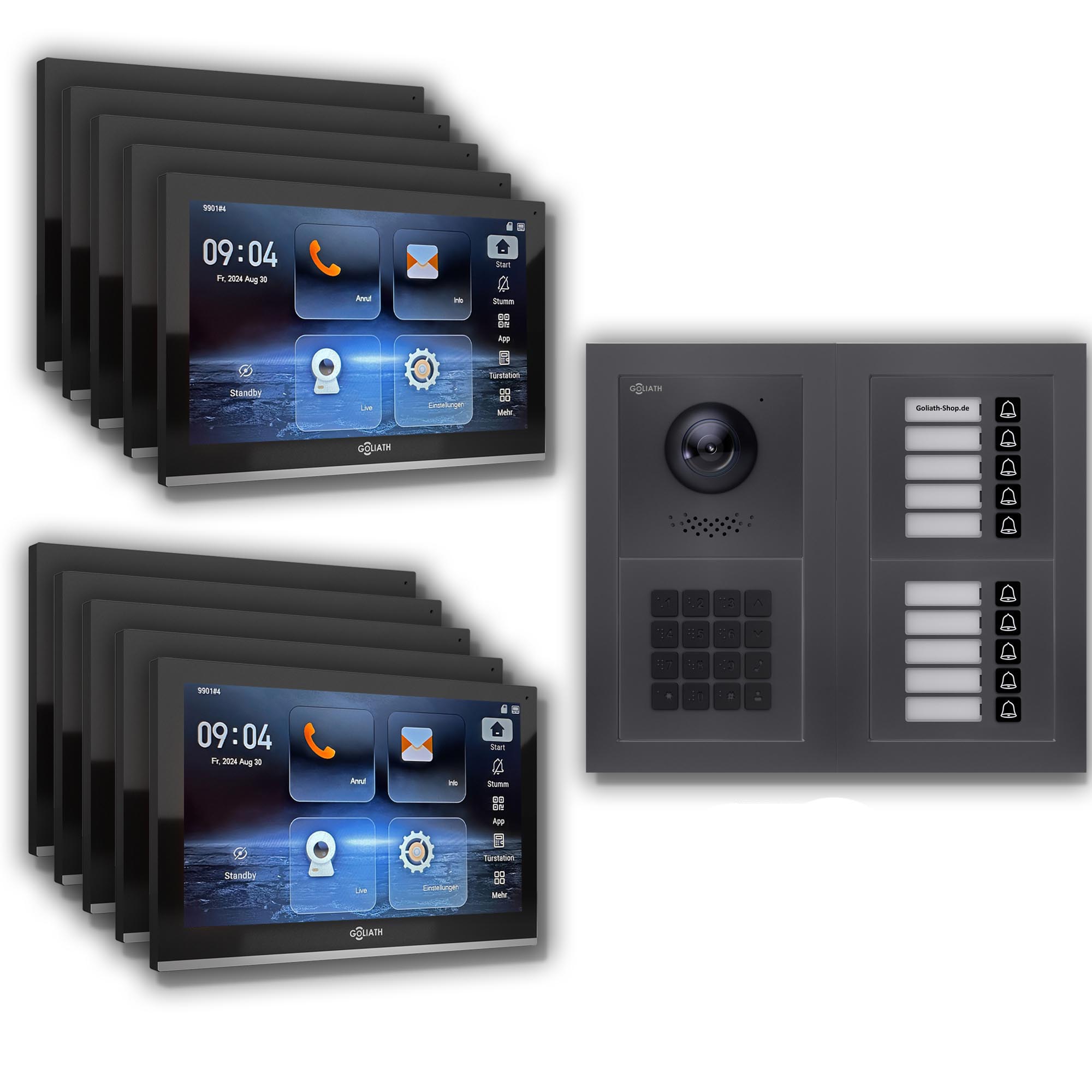 GL-IPH1020A.1_Video-Tuersprechanlage_Sprechanlage_Goliath_IP_Hybrid