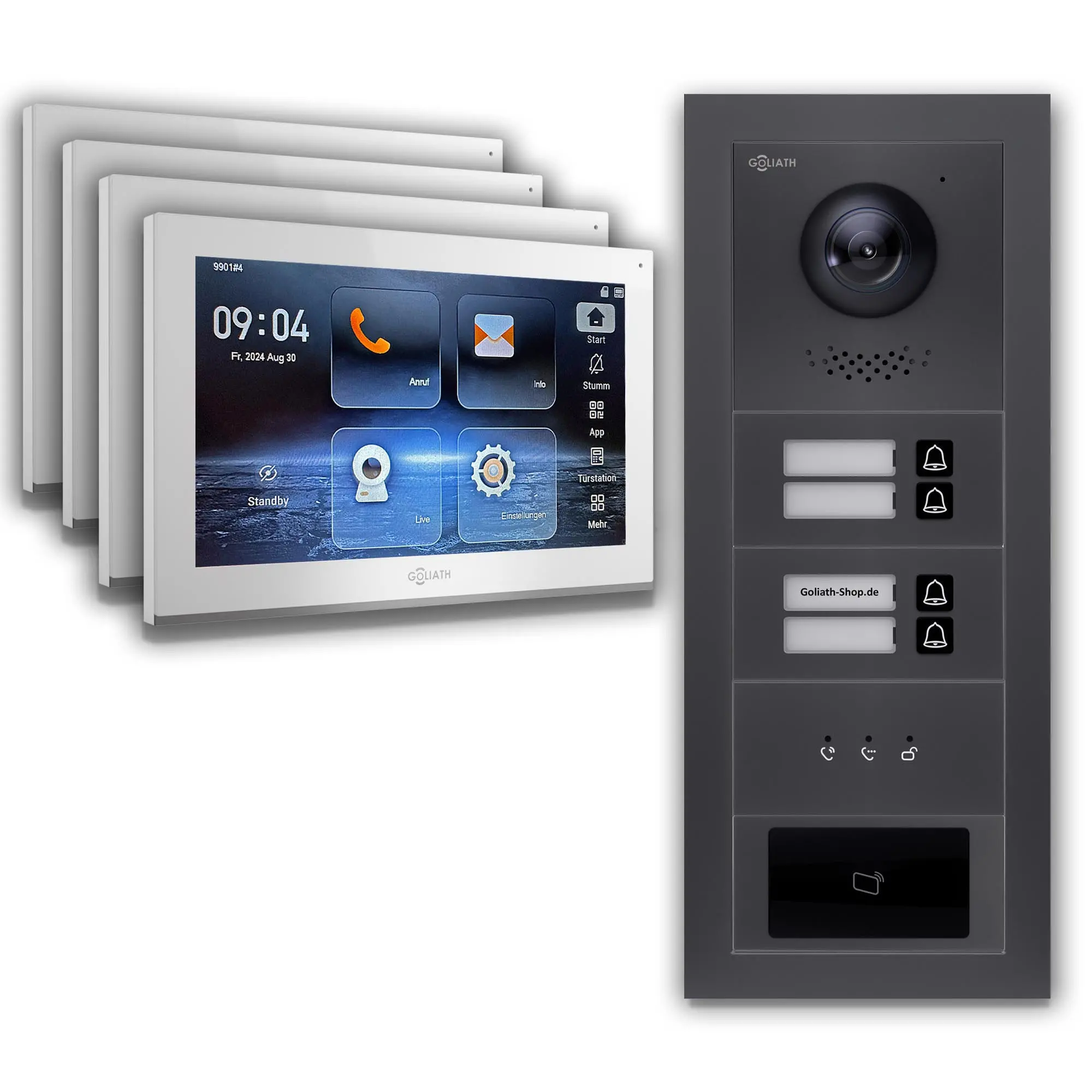 GL-IPH410A._Video-Tuersprechanlage_Sprechanlage_Goliath_IP_Hybrid