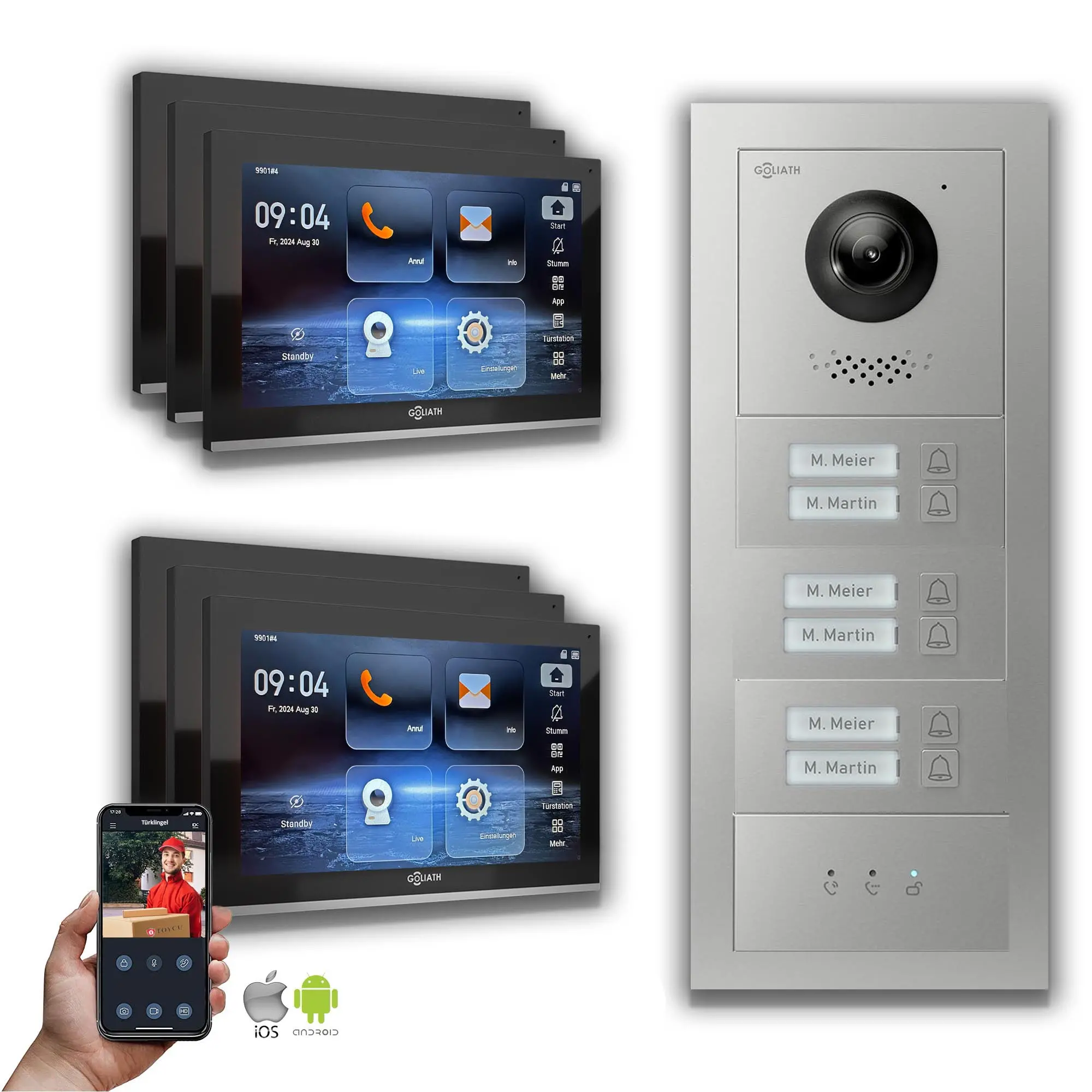 GL-IPH600.1_Video-Tuersprechanlage_Sprechanlage_Goliath_IP_Hybrid