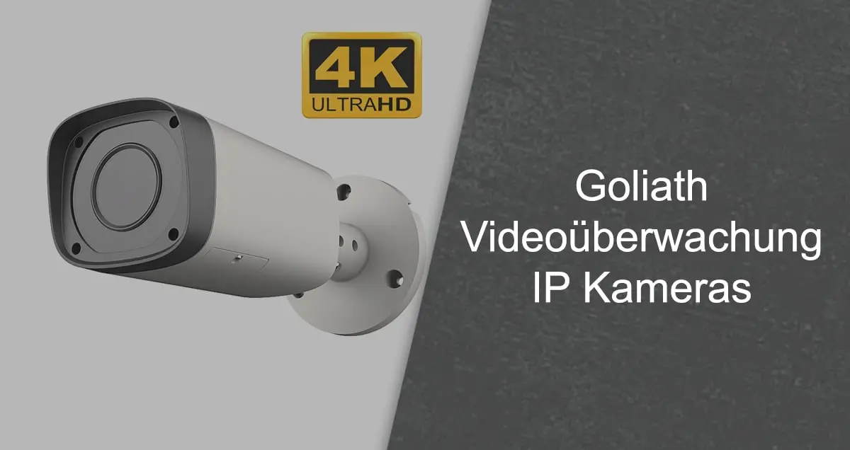 Goliath IP Kamera für Videoüberwachung