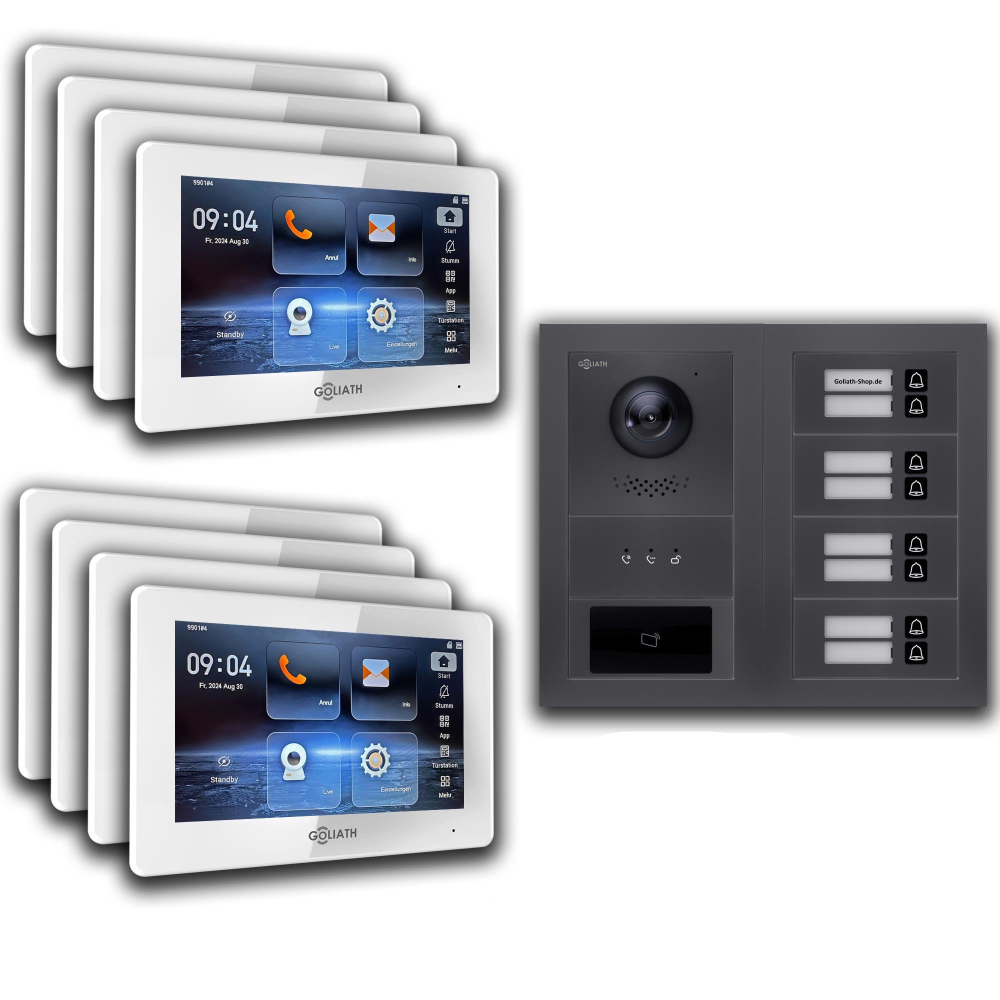 GL-IPH815.1_Video-Tuersprechanlage_Sprechanlage_Goliath_IP_Hybrid