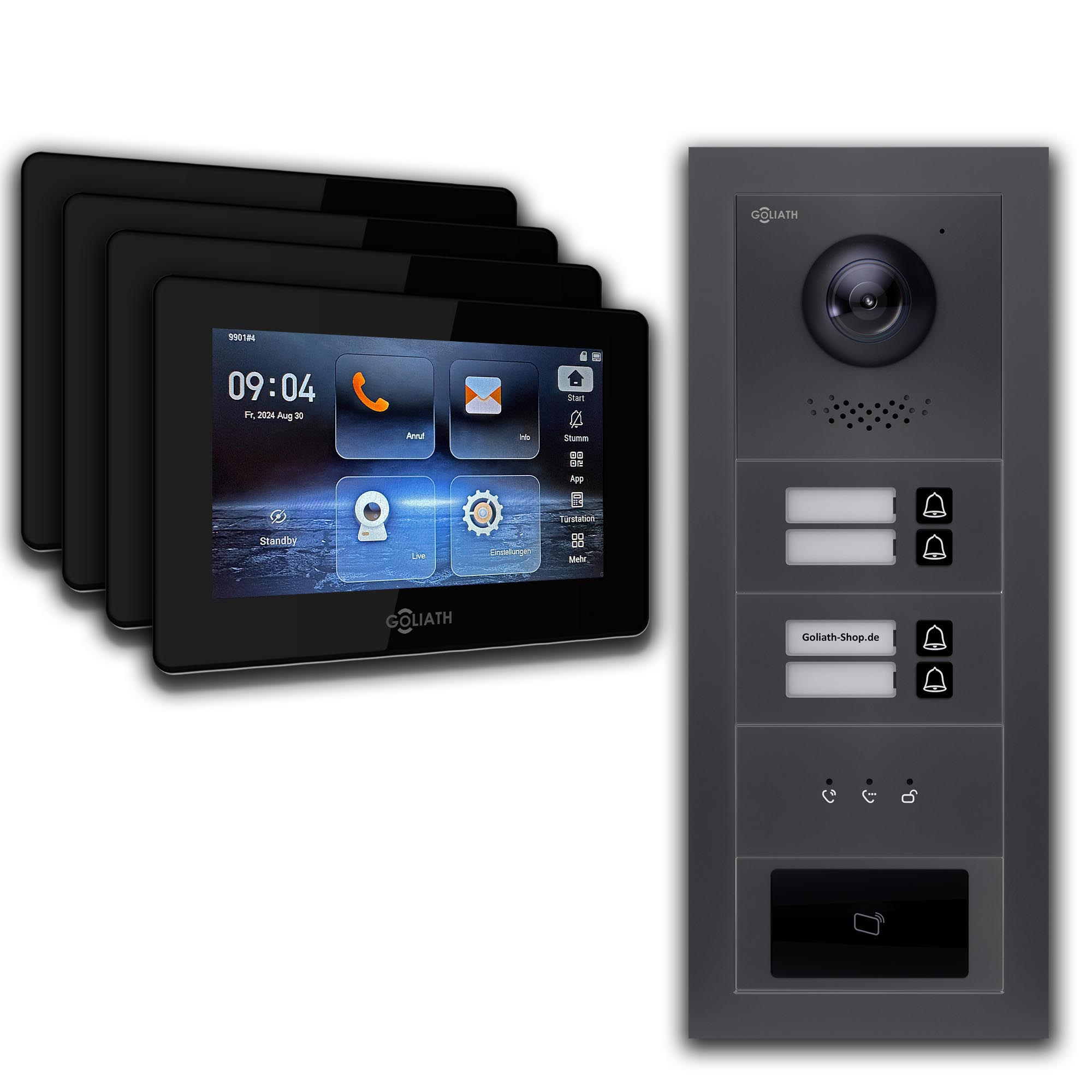 GL-IPH415A.1_Video-Tuersprechanlage_Sprechanlage_Goliath_IP_Hybrid