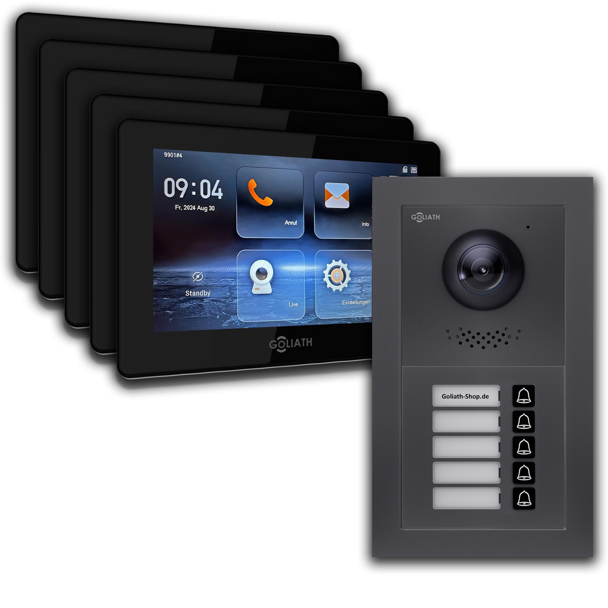 GL-IPH505A.1_Video-Tuersprechanlage_Sprechanlage_Goliath_IP_Hybrid