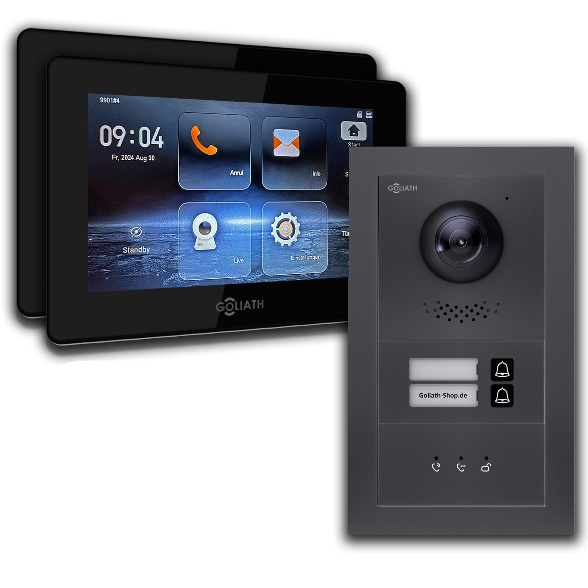 GL-IPH205A.1_Video-Tuersprechanlage_Sprechanlage_Goliath_IP_Hybrid