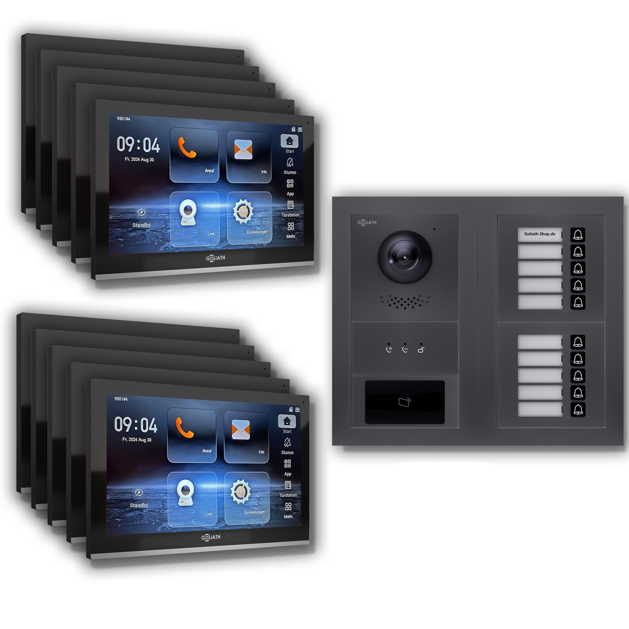 GL-IPH1010A.1_Video-Tuersprechanlage_Sprechanlage_Goliath_IP_Hybrid
