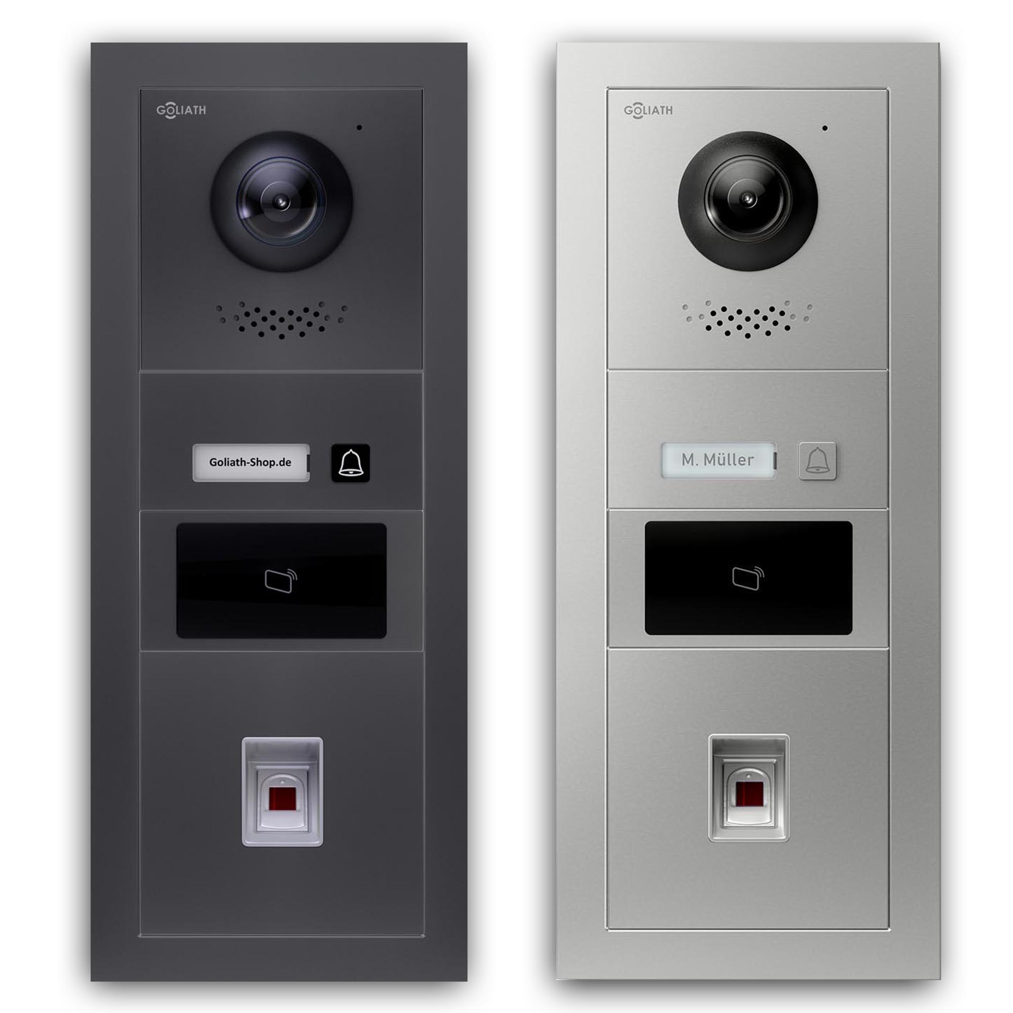 Goliath_tuerklingel_mit-kamera-Aussenstation_RFID_Fingerprint_1-Familienhaus