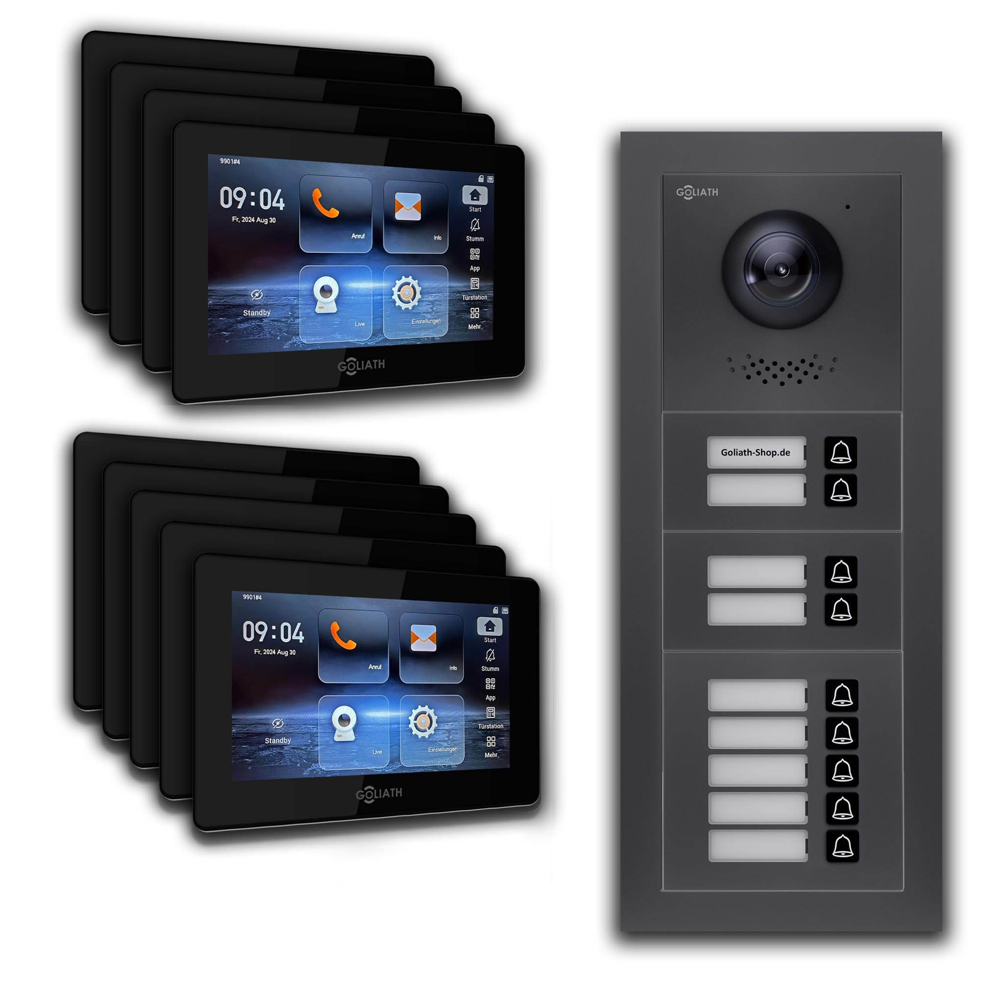 GL-IPH905A.1_Video-Tuersprechanlage_Sprechanlage_Goliath_IP_Hybrid