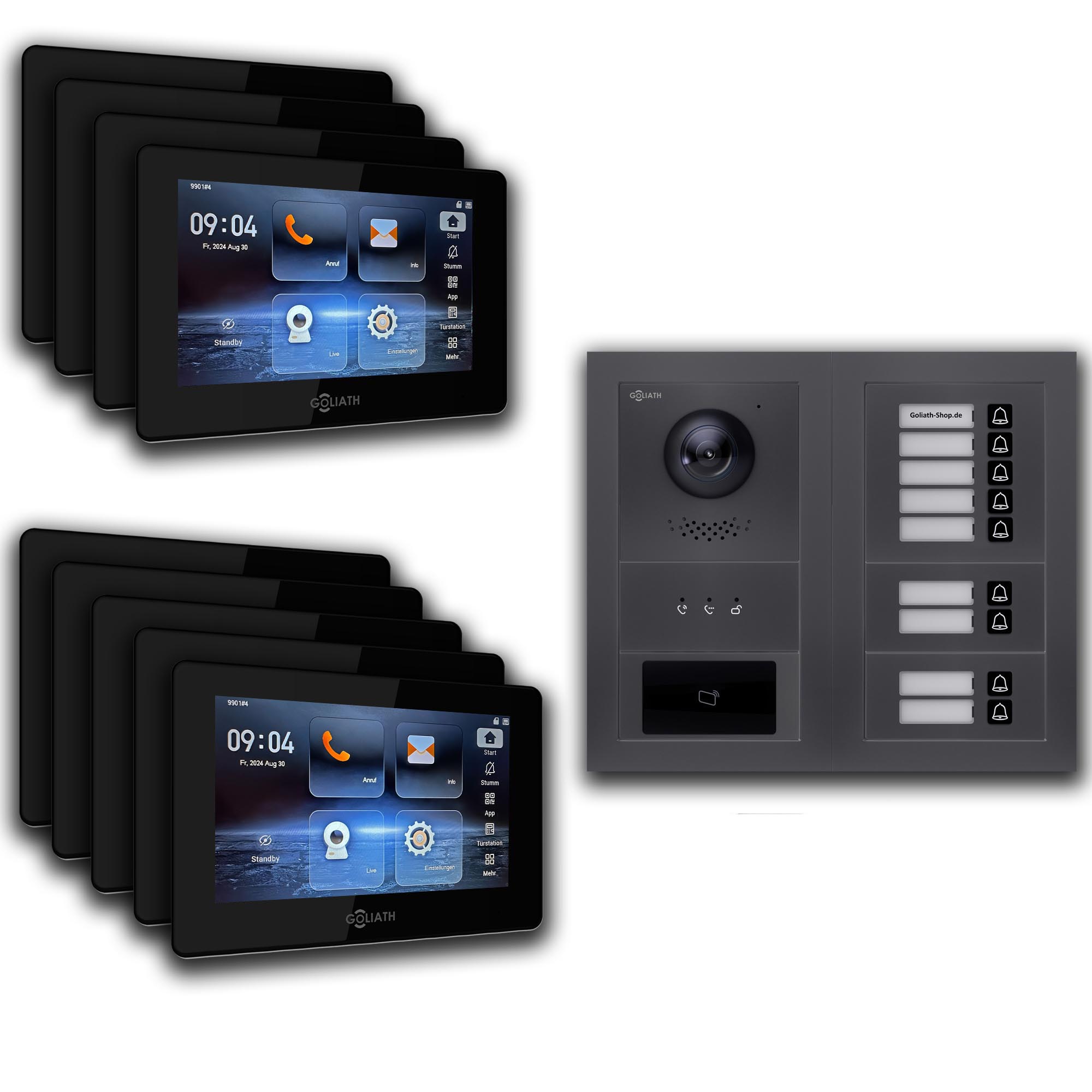 GL-IPH915A.1_Video-Tuersprechanlage_Sprechanlage_Goliath_IP_Hybrid