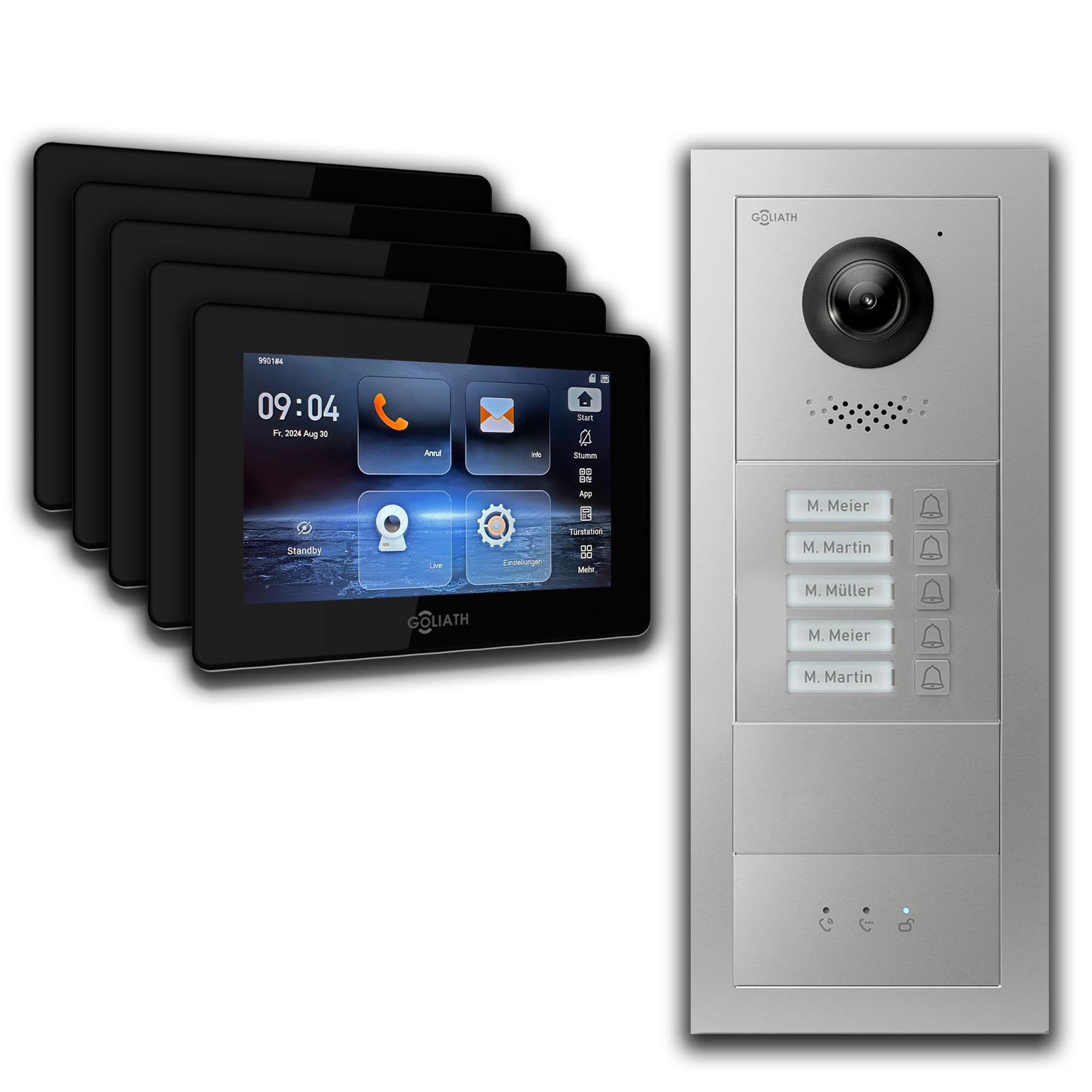 GL-IPH545.1_Video-Tuersprechanlage_Sprechanlage_Goliath_IP_Hybrid