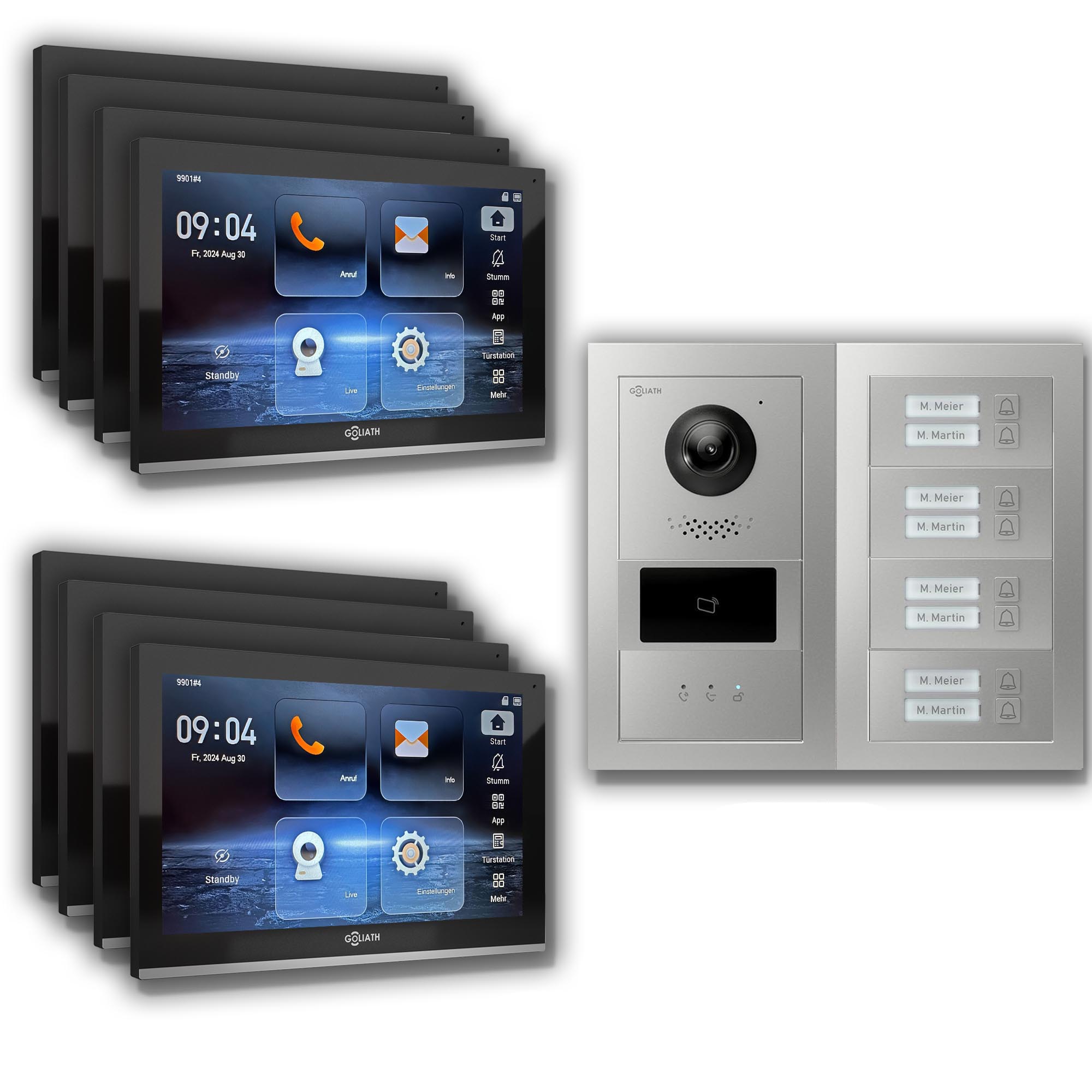 GL-IPH810.1_Video-Tuersprechanlage_Sprechanlage_Goliath_IP_Hybrid